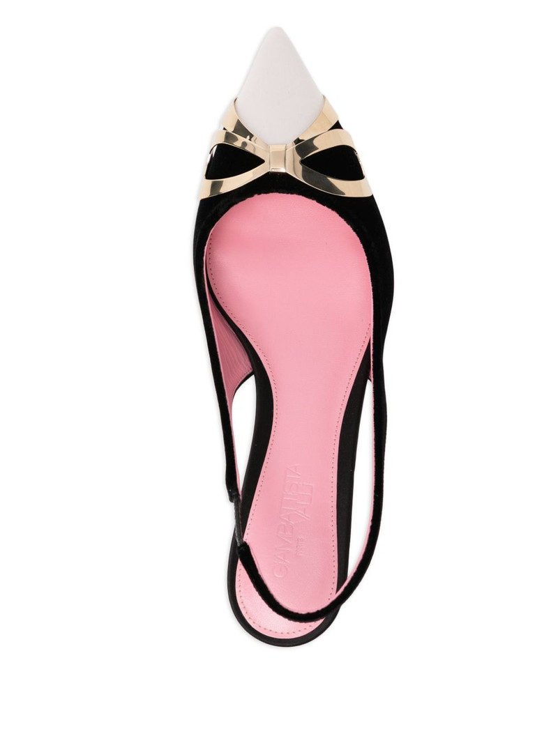 40mm bow-embellished pumps 4