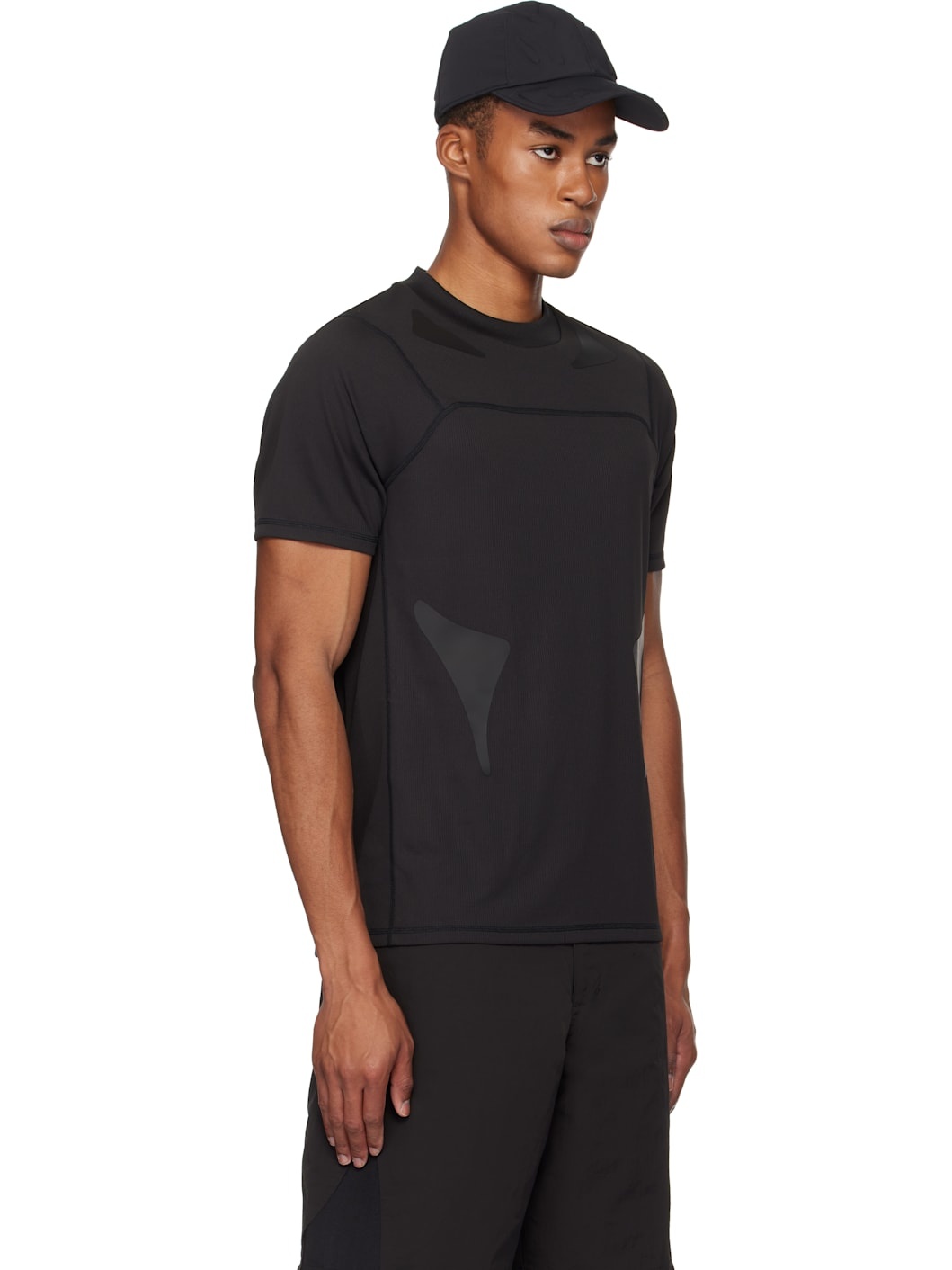 HELIOT EMIL™ Black PUMA Edition Paneled T-shirt | REVERSIBLE