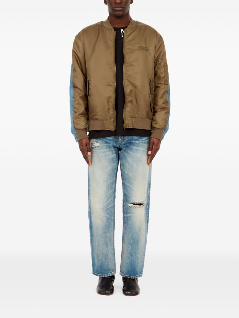 MM6 Maison Margiela numbers-motif bomber jacket outlook