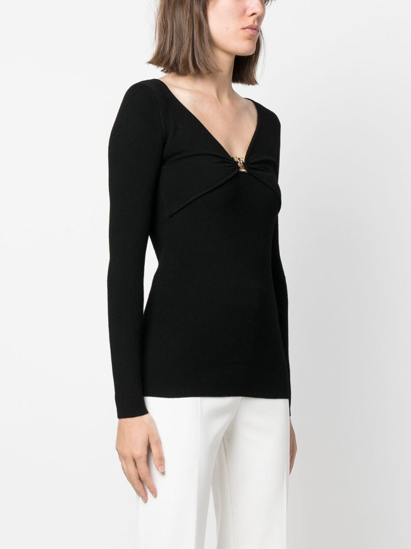 Love Birds ribbed-knit top 3