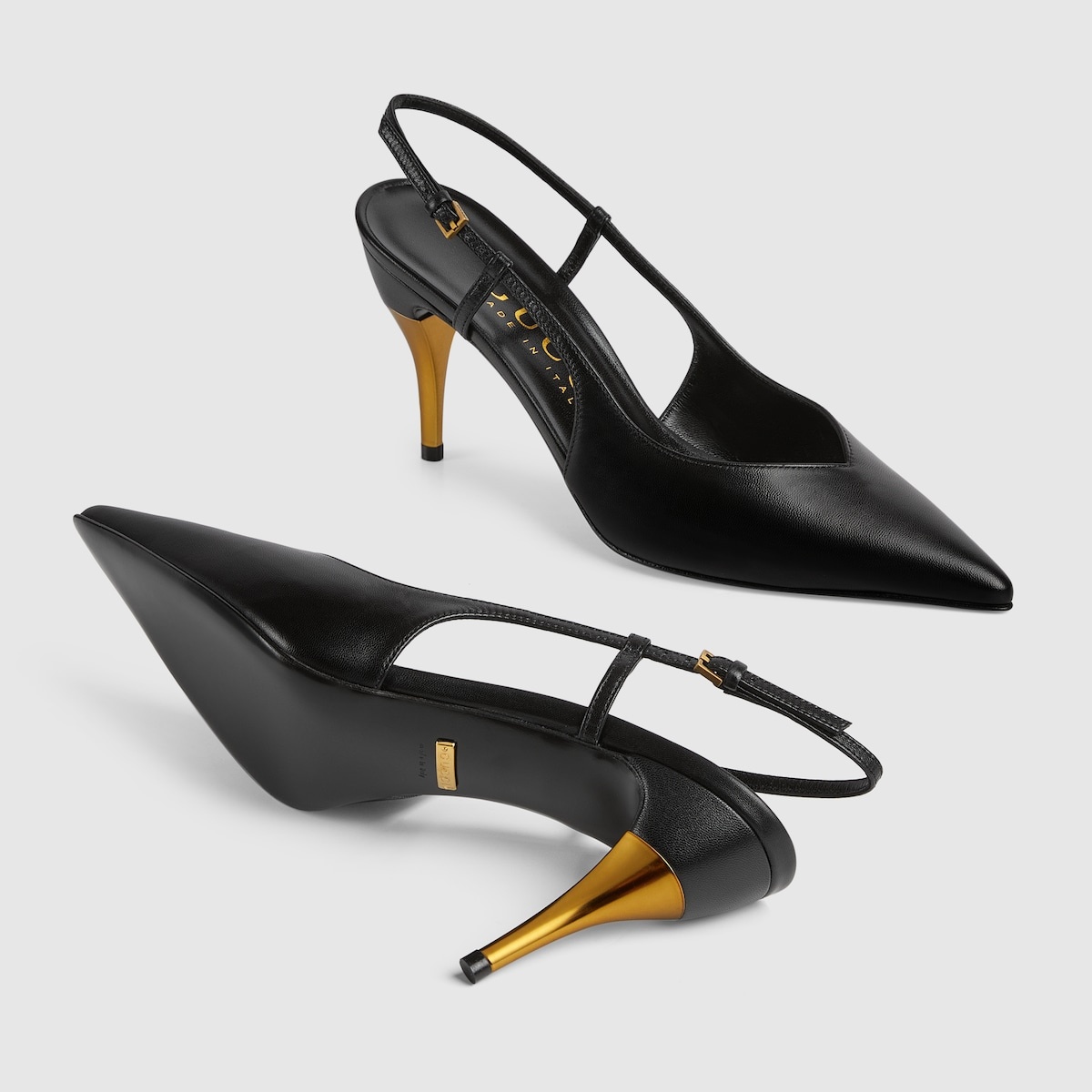 Women's slingback heeled pump - 5