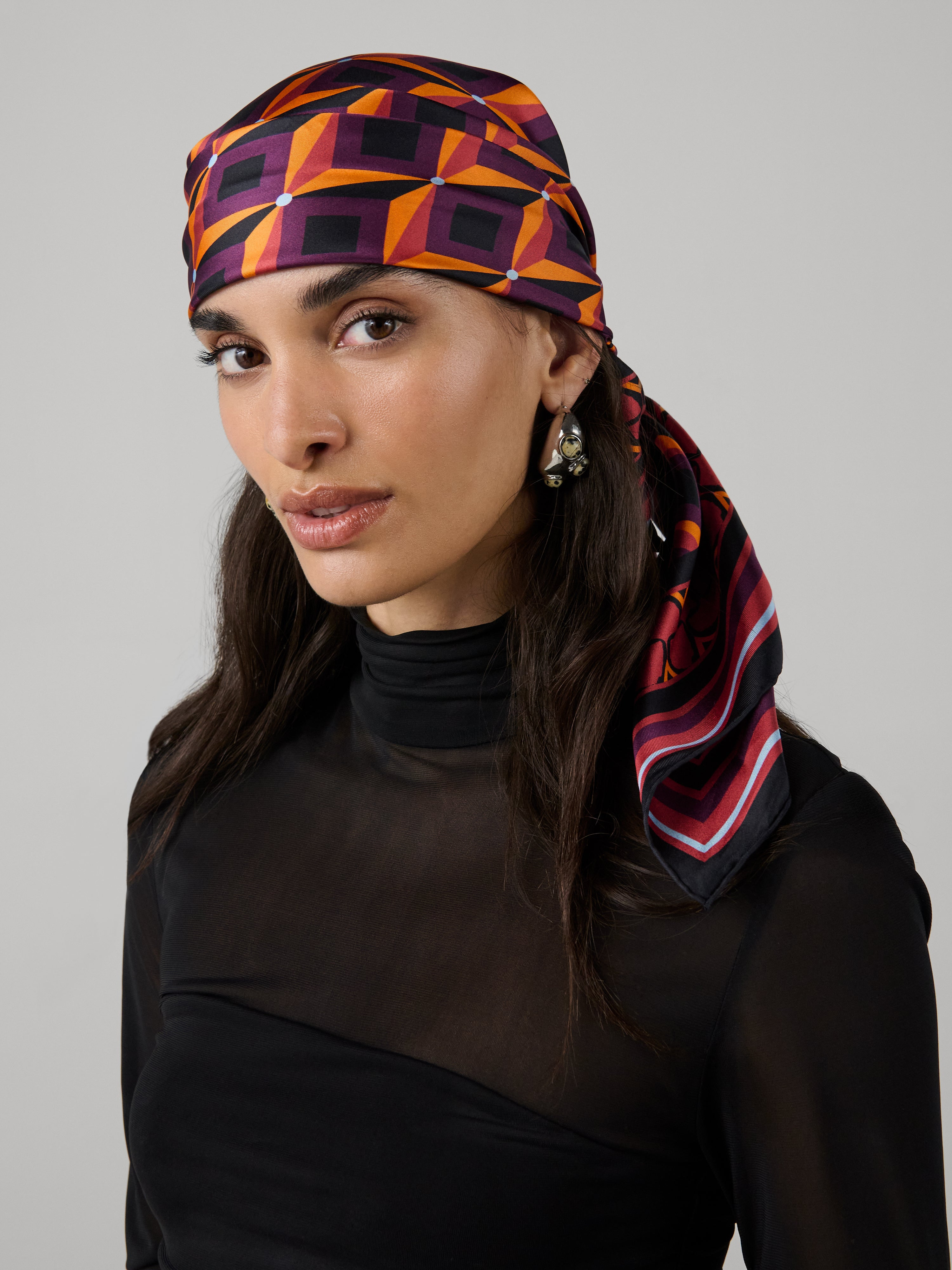 Flag Silk Scarf - 4