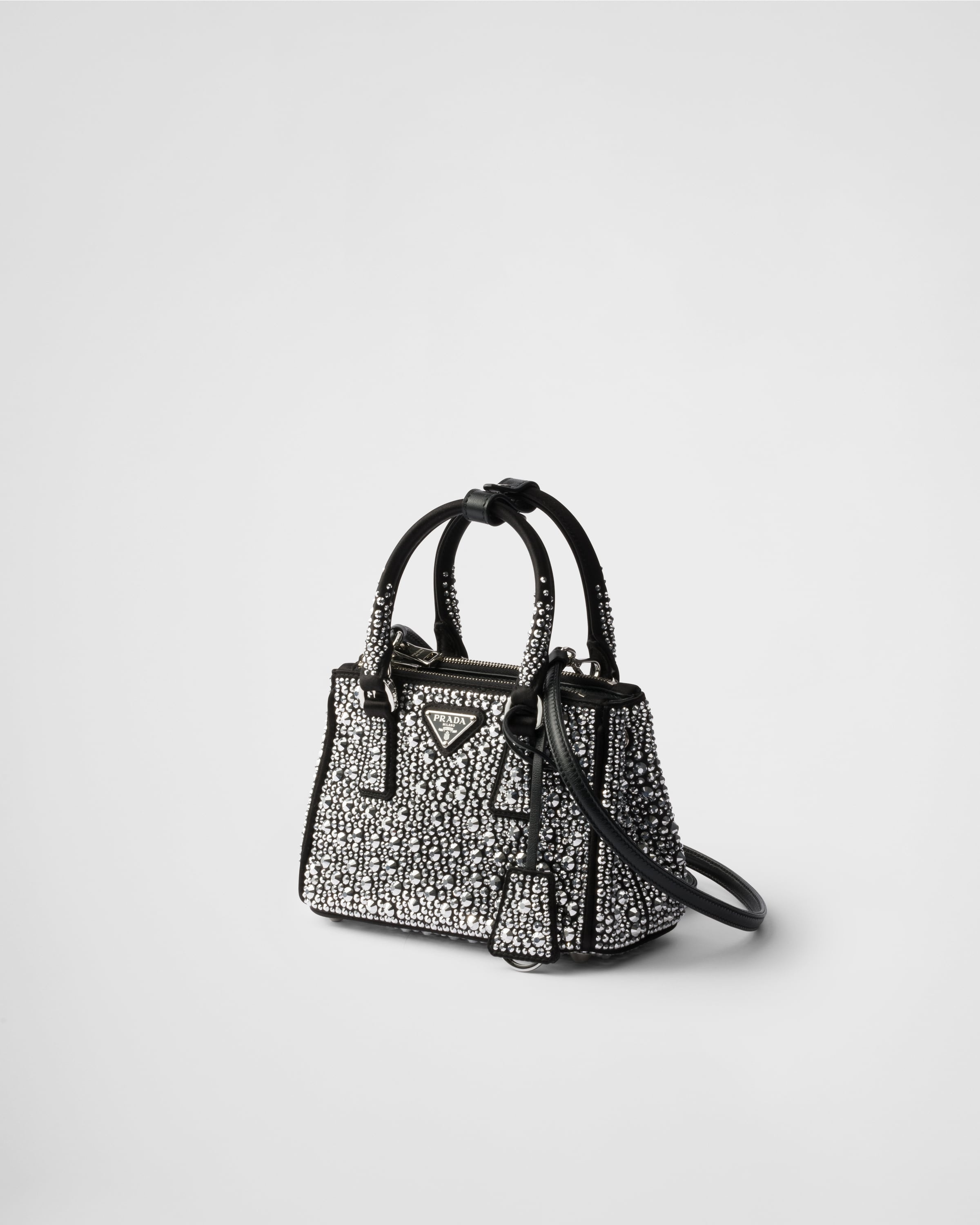 Prada Galleria satin micro-bag with decorations - 2