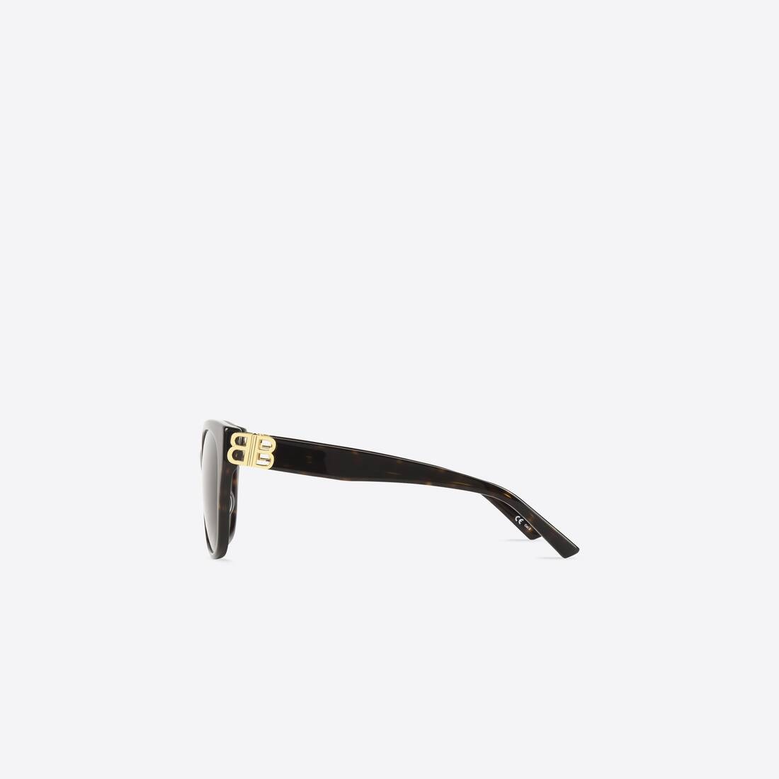 Women's Dynasty Cat Sunglasses in Dark Havana - 2