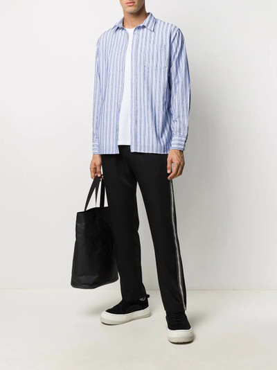 Universal Works striped shirt outlook