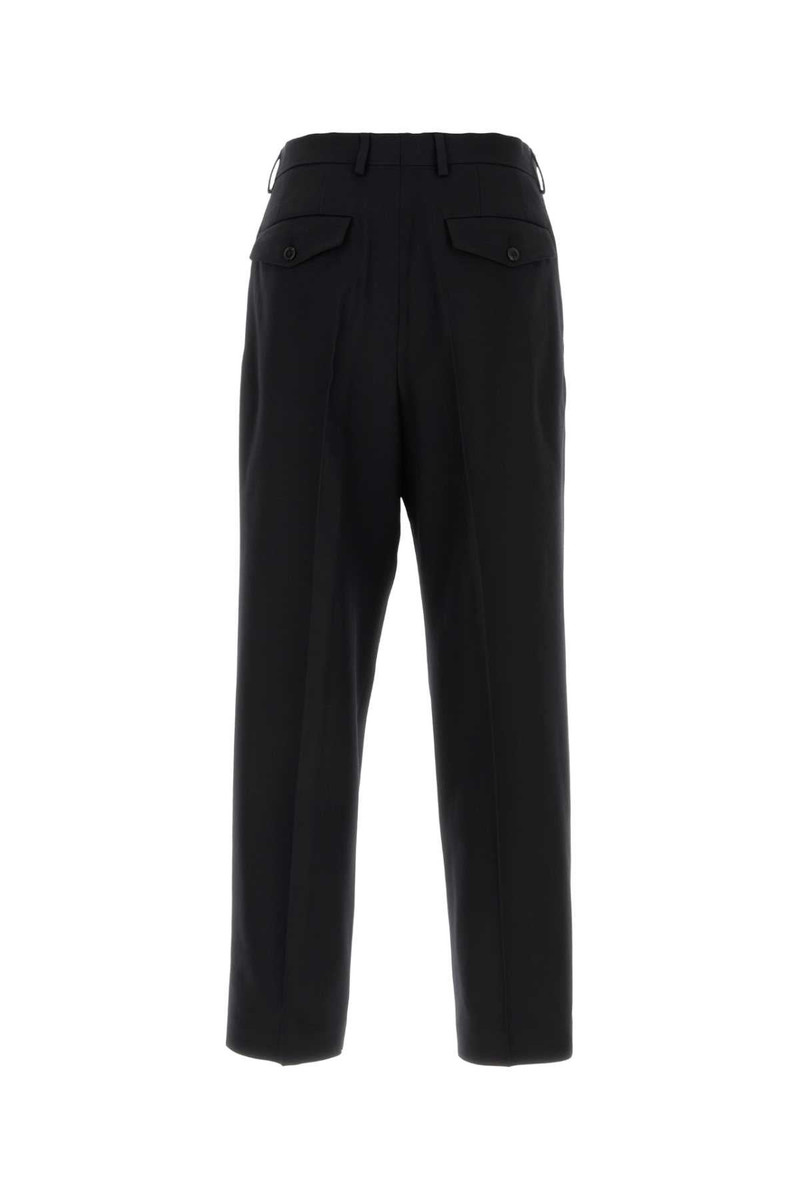 Dries Van Noten Black Wool Pant Exterior: Pantaloni outlook