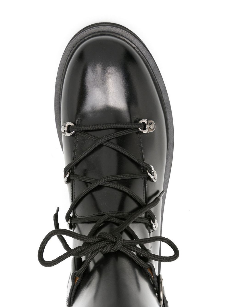 Trekking leather ankle boots 4