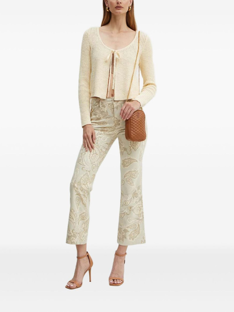 GUESS USA paisley trousers outlook