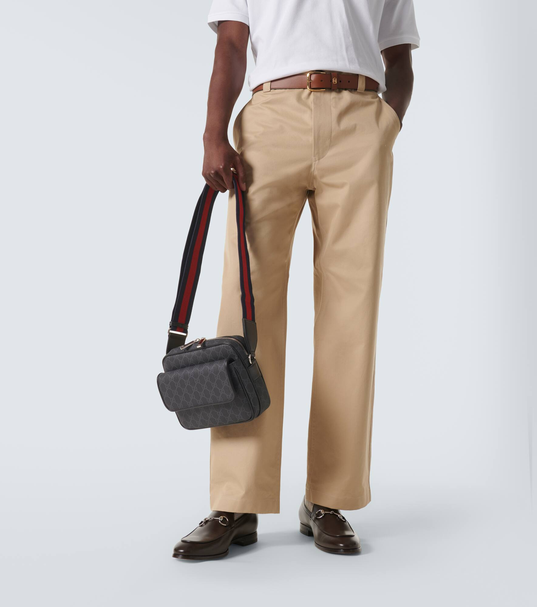 GG Supreme Small faux leather crossbody bag - 2