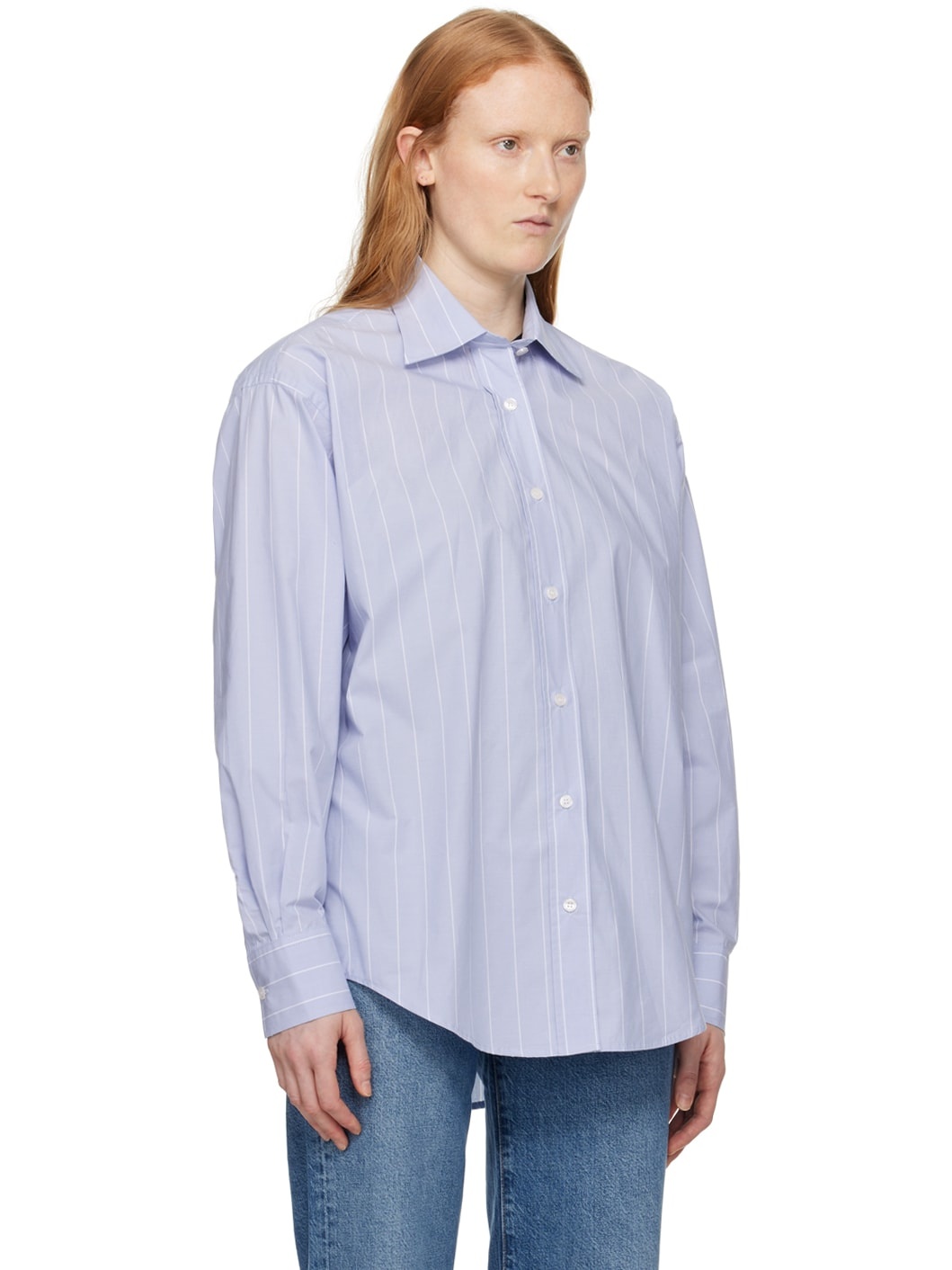 Blue Stripe Shirt - 2