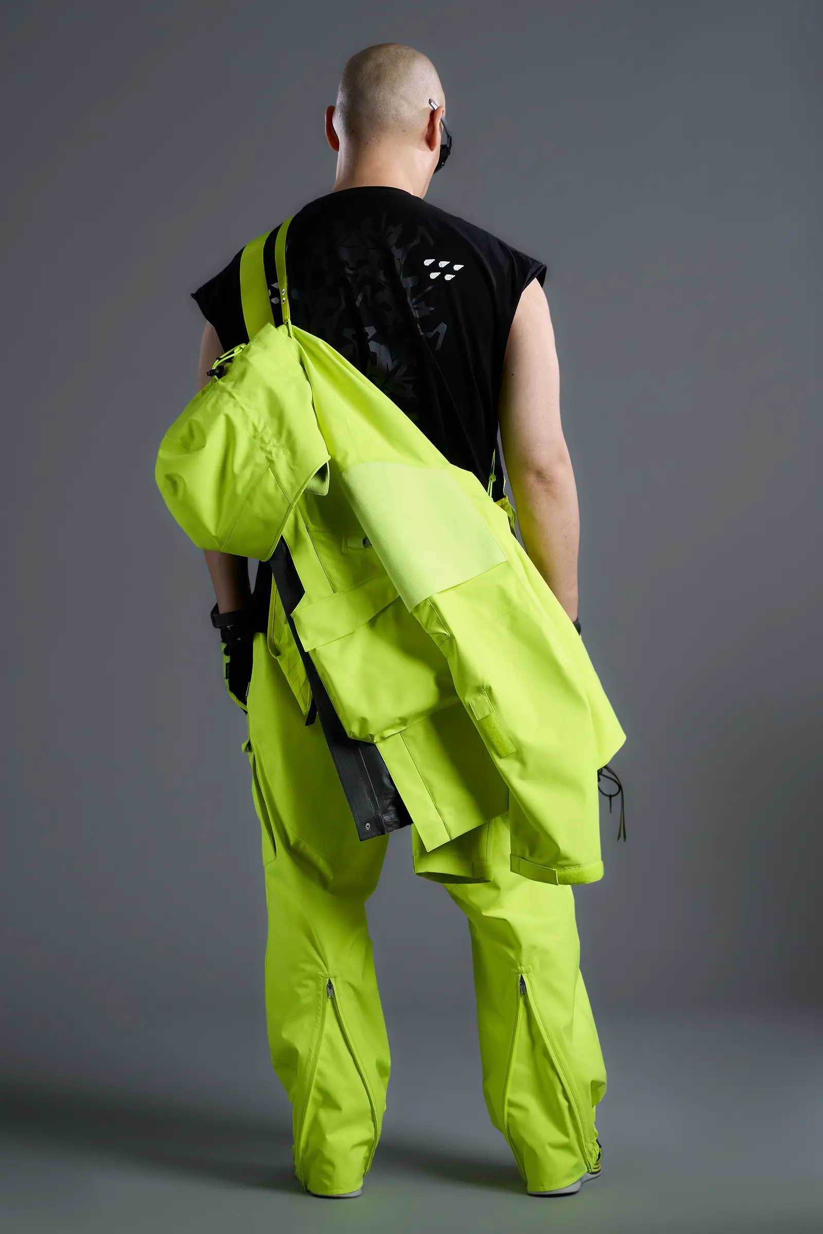 J1W-GTV 2.5L Gore-Tex Interops Jacket Hi-Vis Yellow - 54