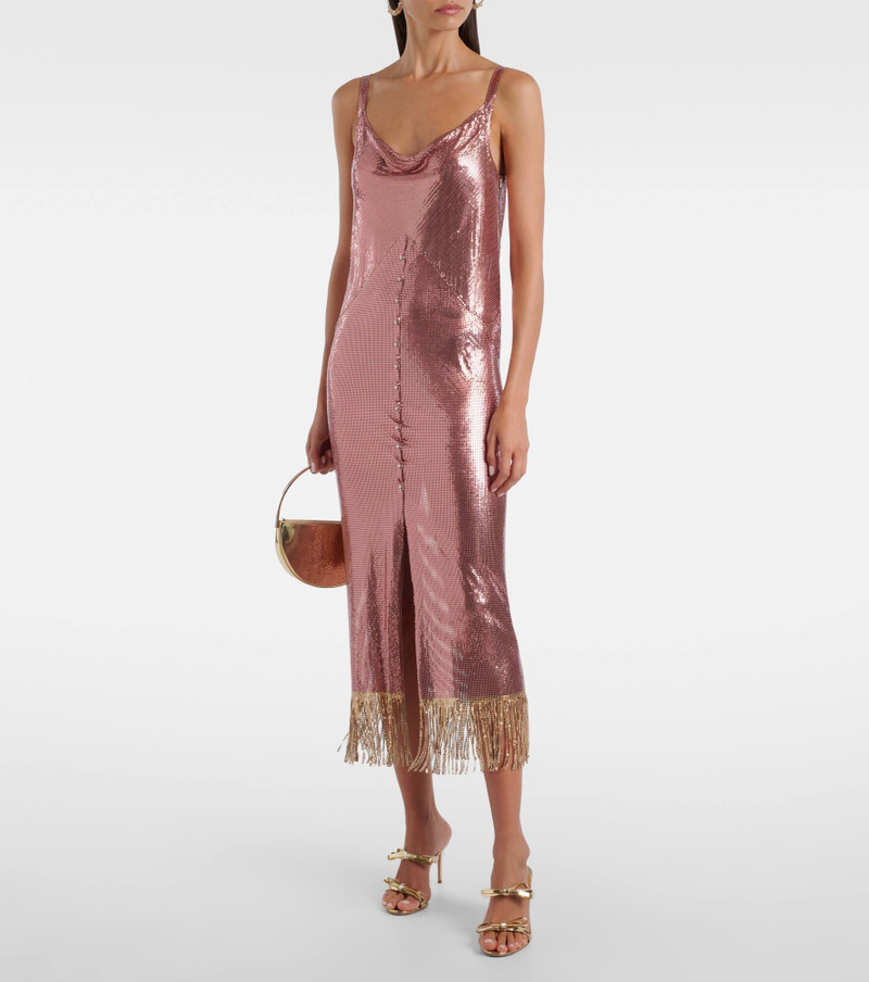 AQUAZZURA Soave 85 mirrored faux leather mules outlook