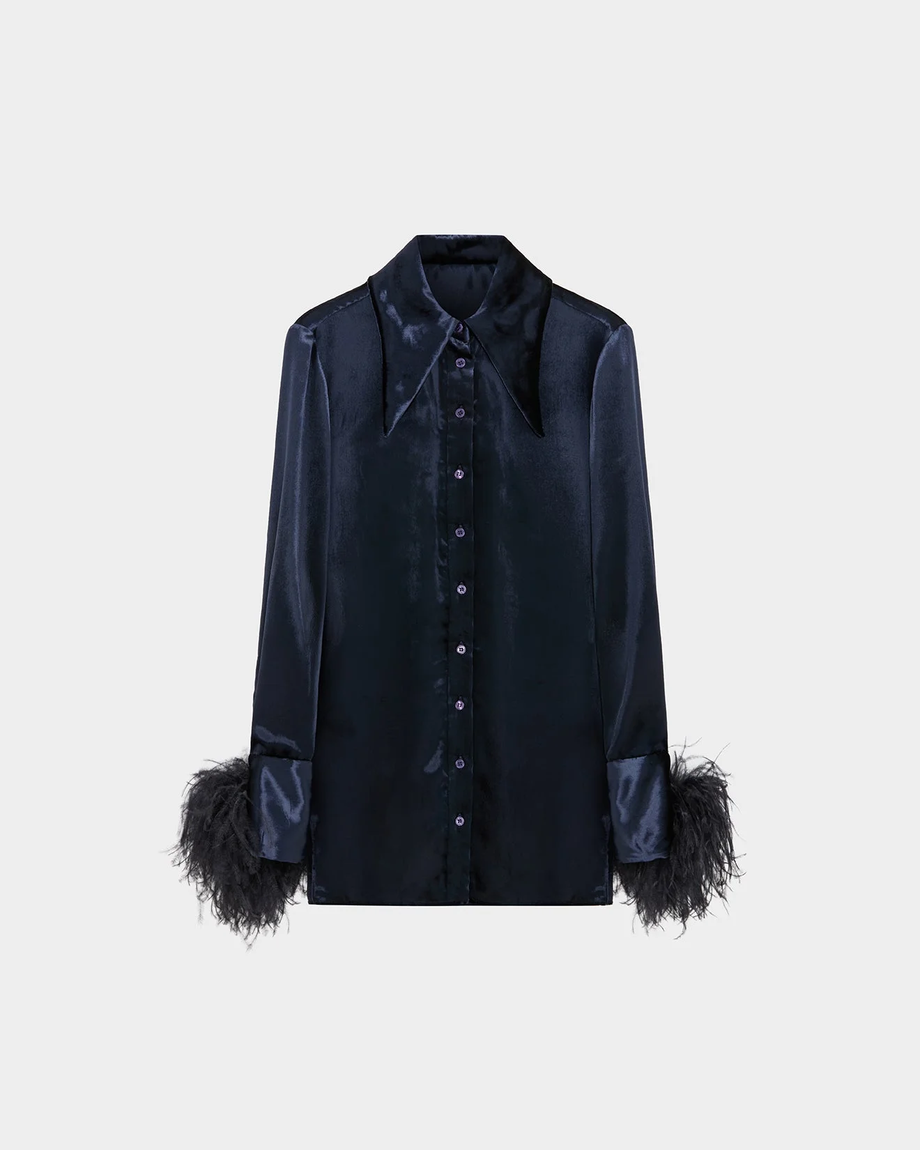 TIO SHIRT IN VELVET - 1