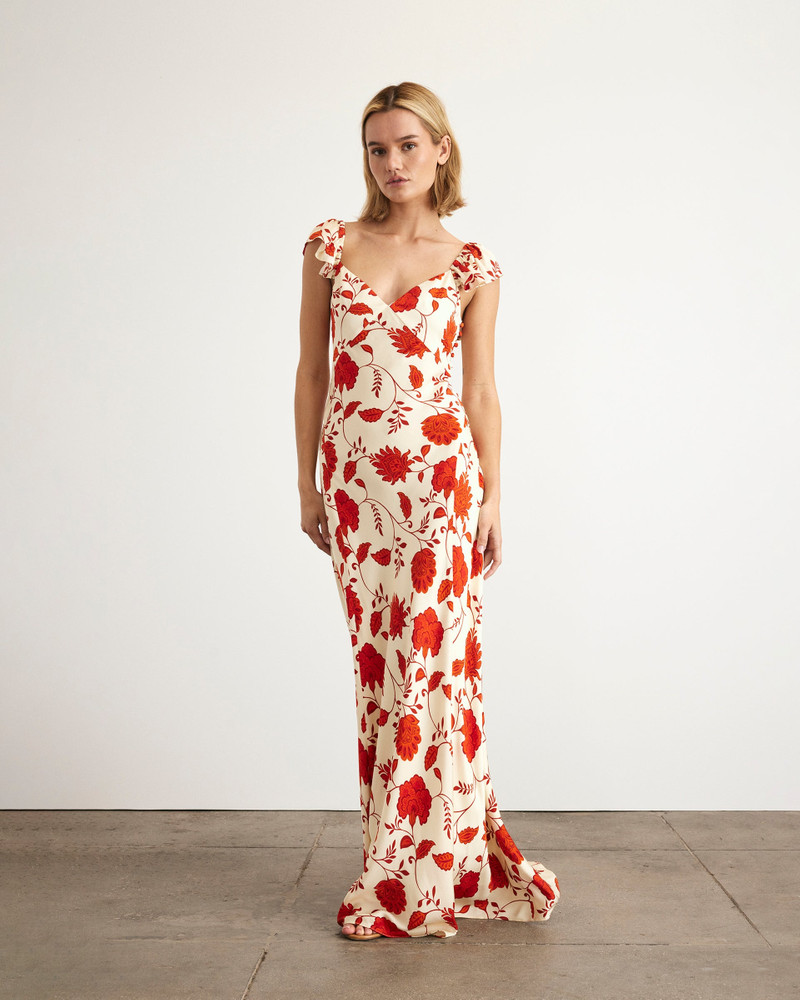 TANYA TAYLOR CARRIE DRESS outlook