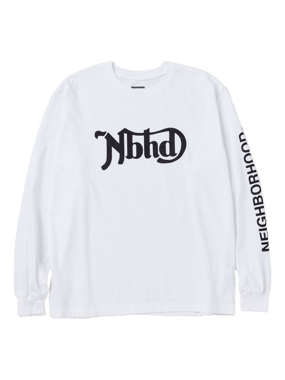 logo-print long-sleeve T-shirt - 1