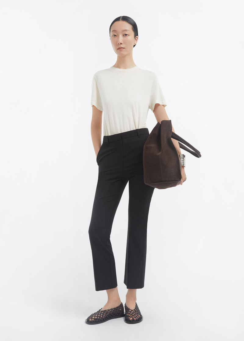 CO Cropped Cigarette Trouser in Virgin Wool outlook