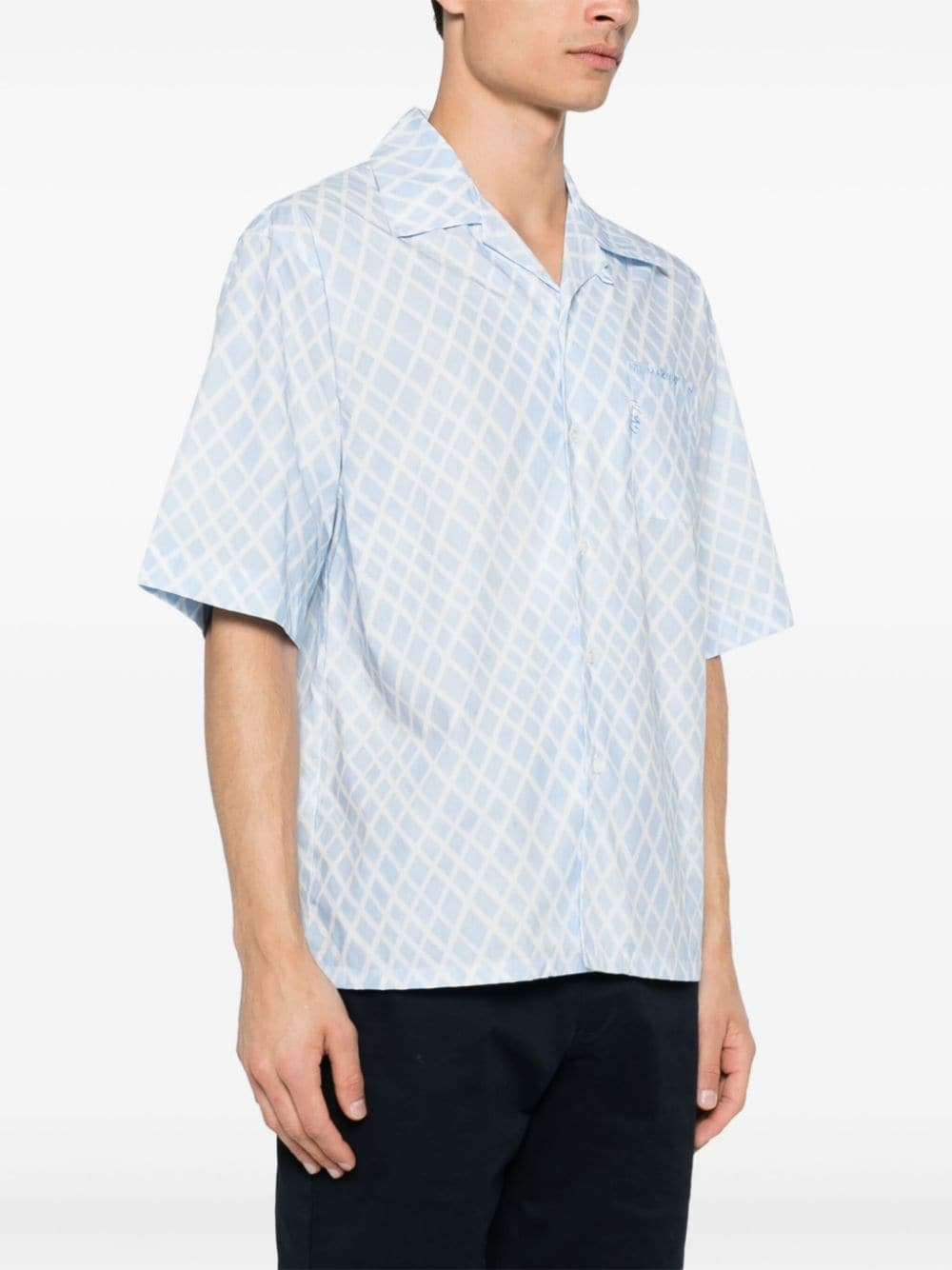 Landscapes-print shirt - 3