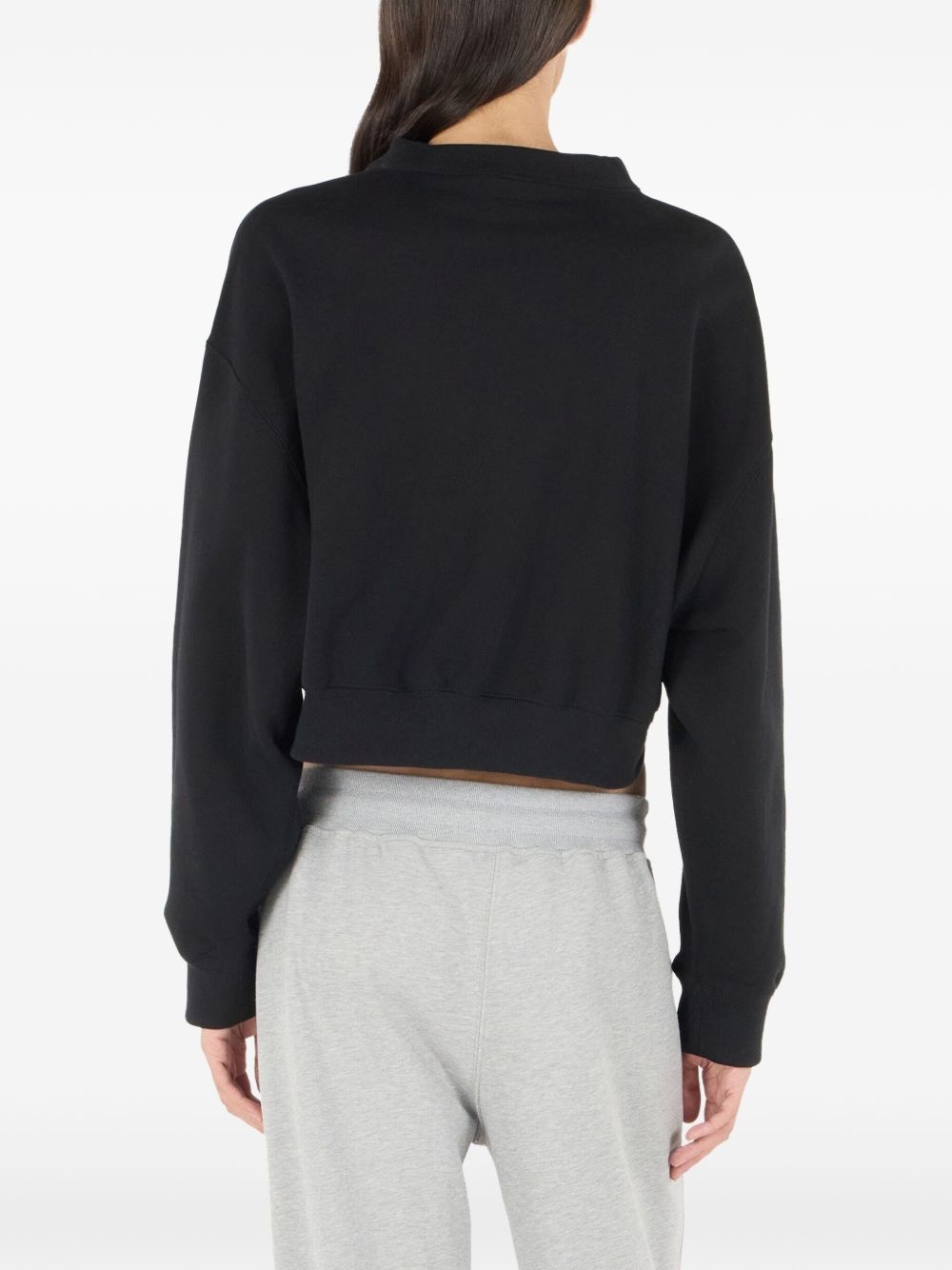 cropped sweatshirt - 3