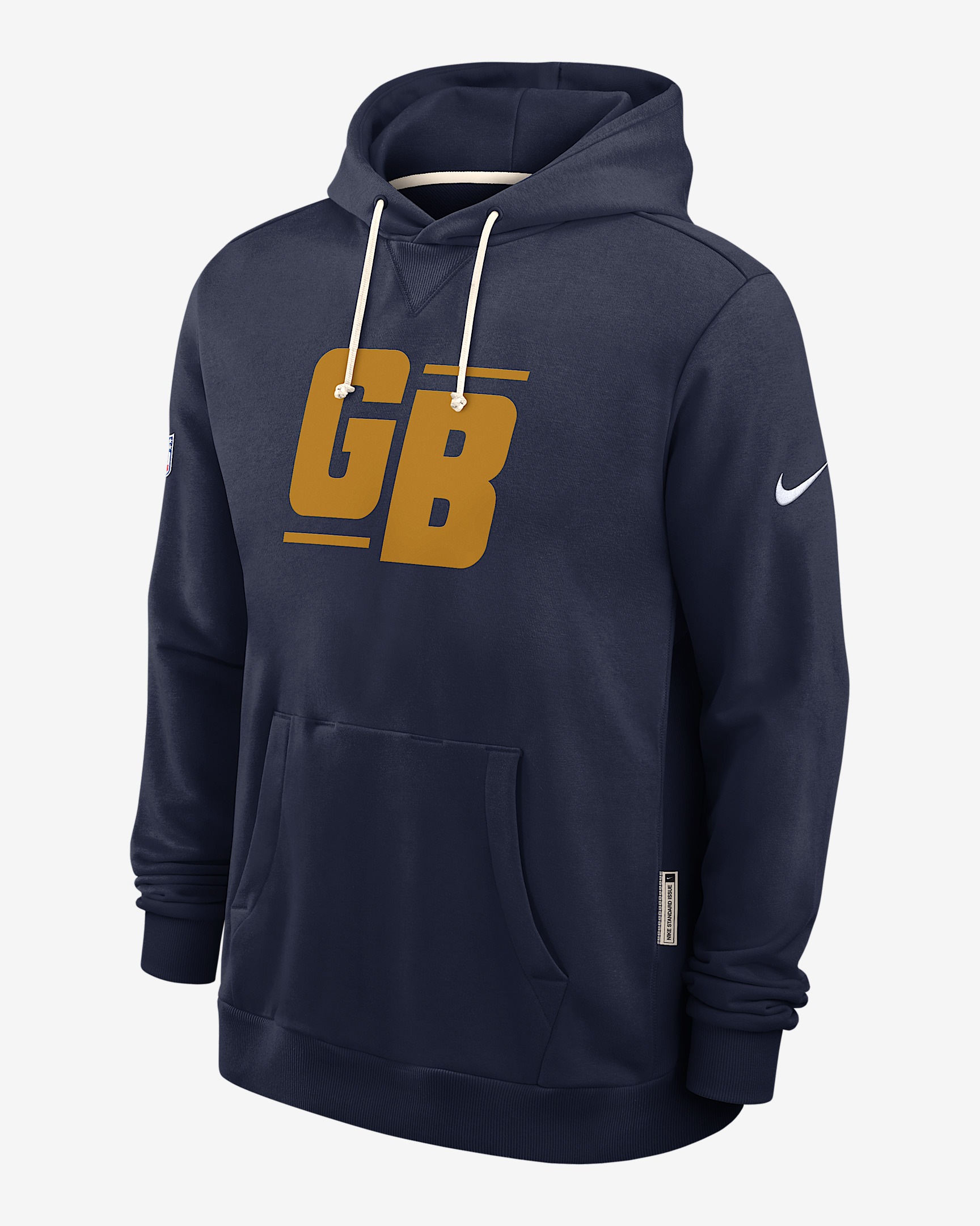 Green Bay Packers Alt Offensive Set Play Sideline Men's Nike Dri-FIT NFL Pullover Hoodie - 1