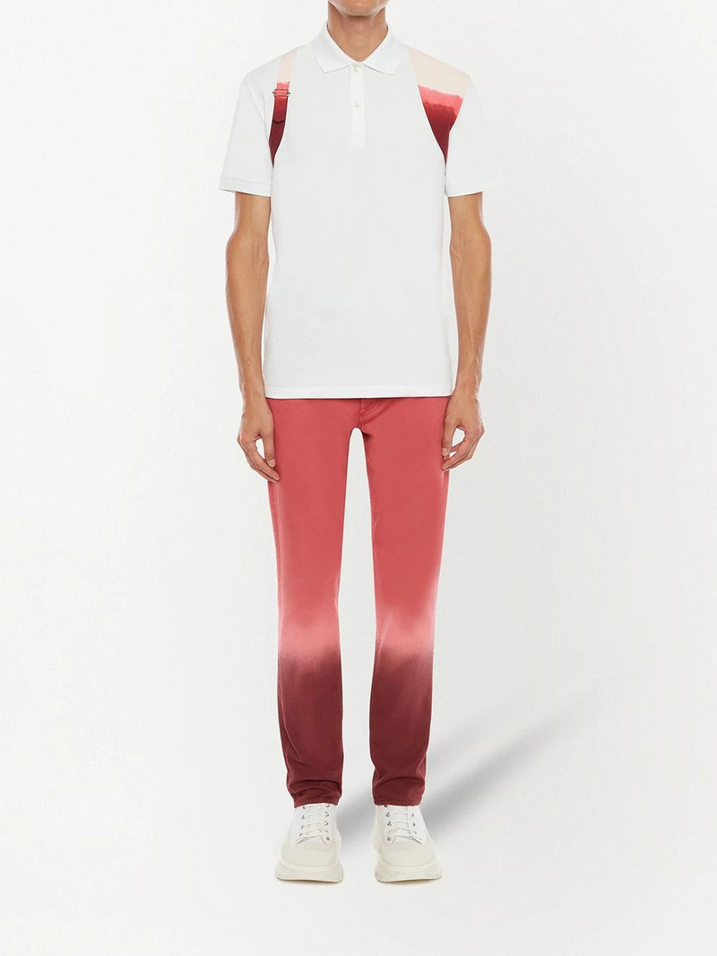 Alexander McQueen dip-dye tapered-leg jeans outlook