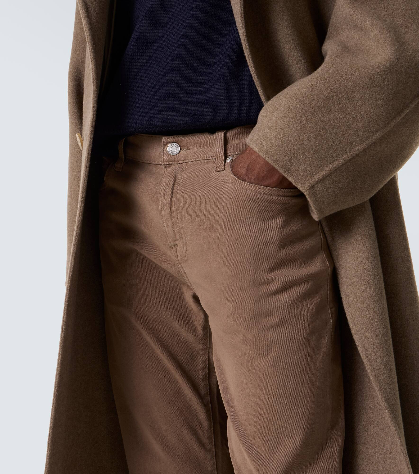 L'Homme Slim mid-rise slim pants - 5