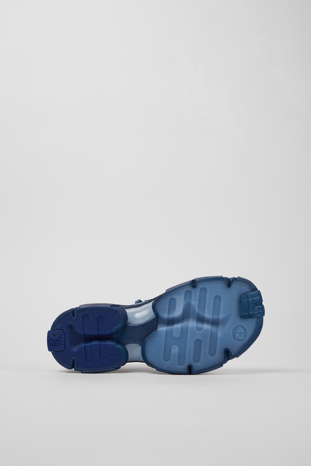 Blue caged sneakers - 5