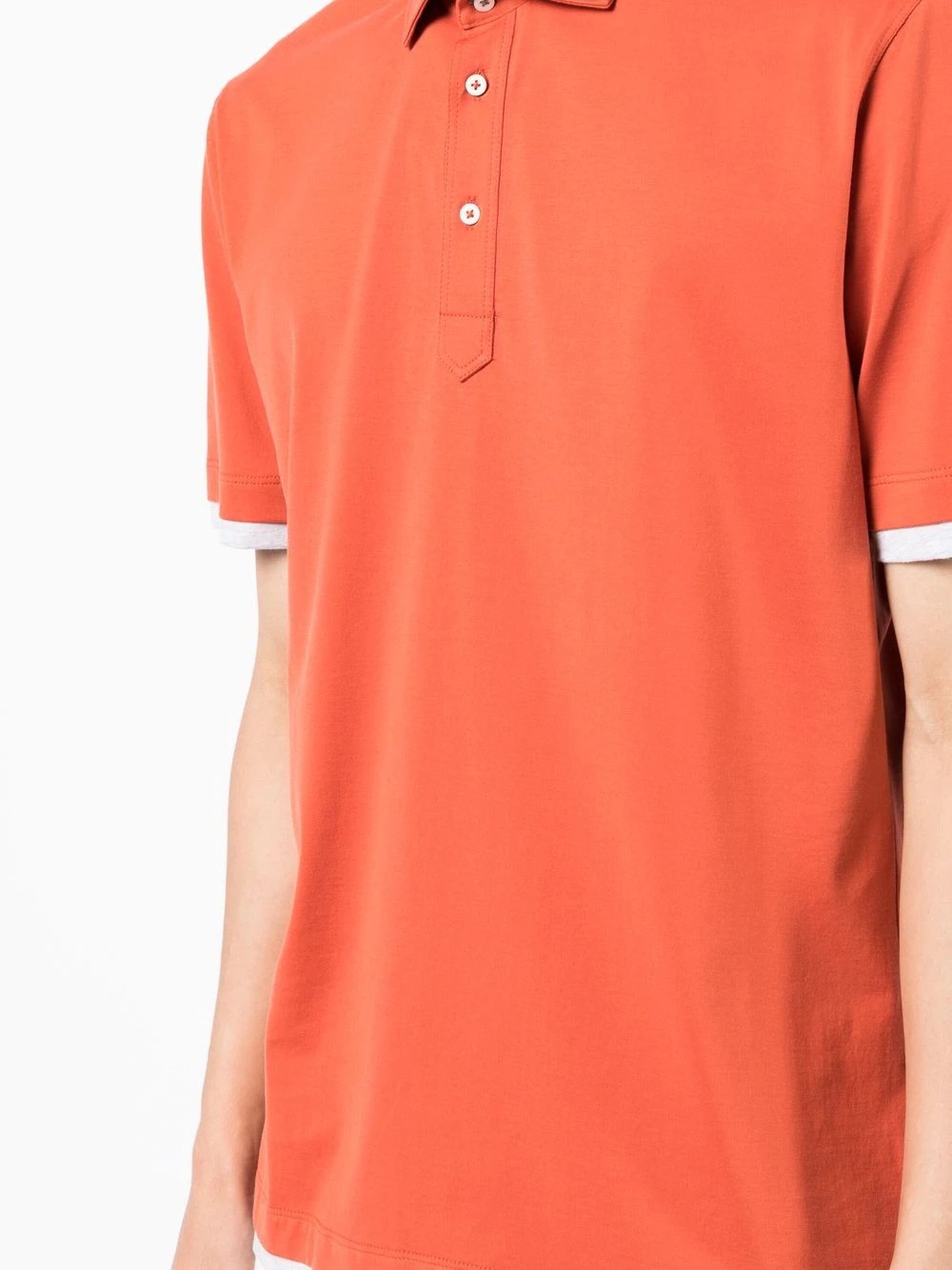 short-sleeved polo shirt - 5