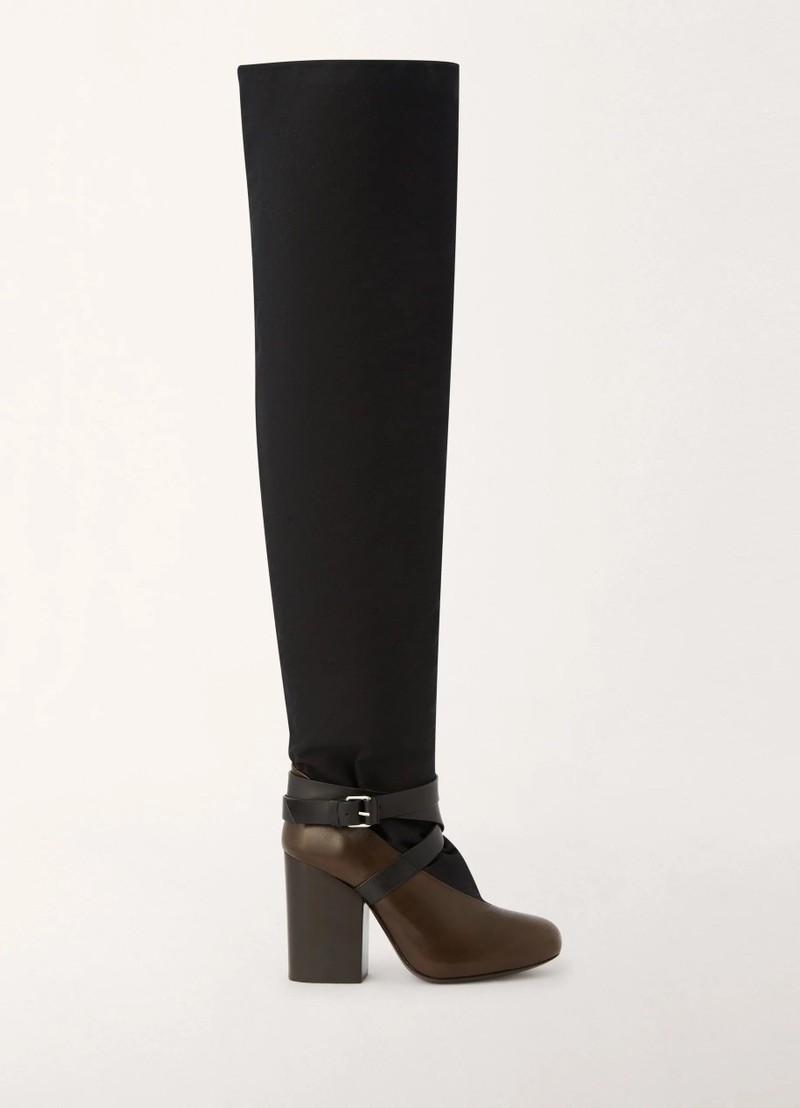 CANVAS HIGH BOOTS
COTTON GABARDIN 1