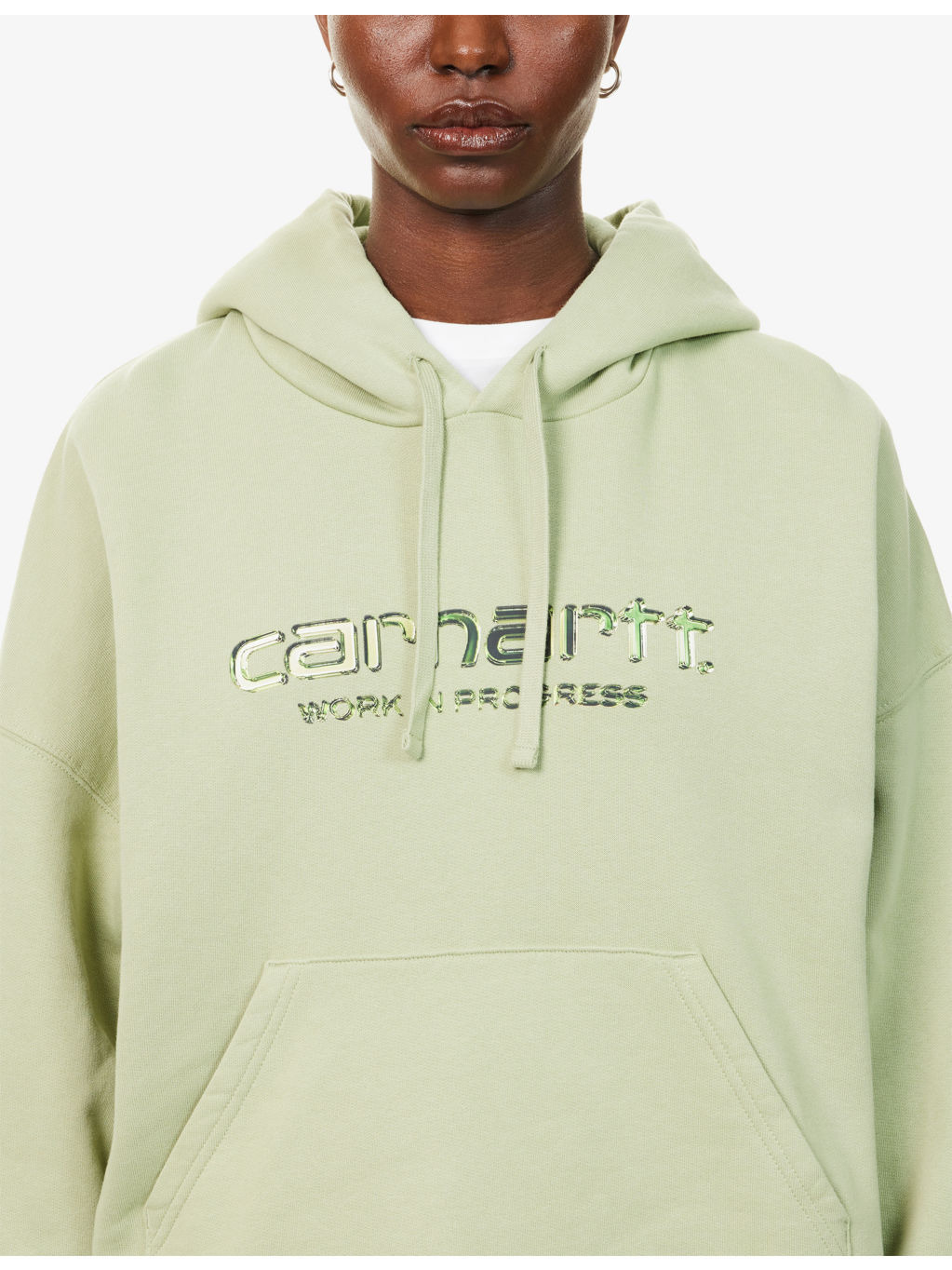 Solar Chrome Logo-Print Cotton-Jersey Hoody - 5
