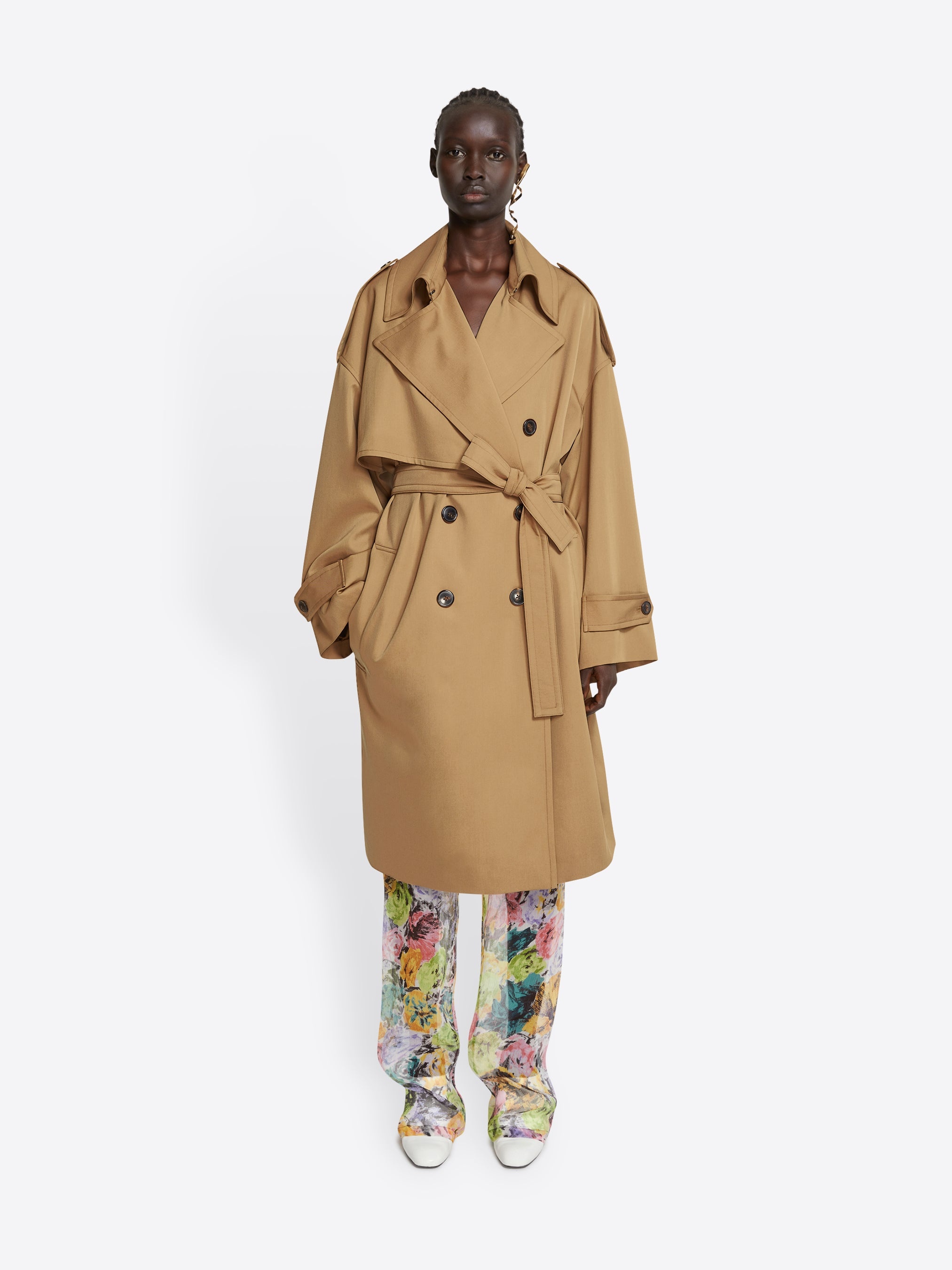 LOOSE FIT TRENCHCOAT - 2