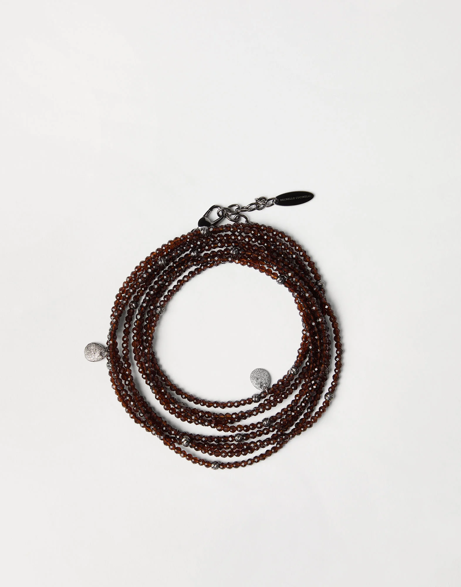 Brown Vetro wrap bracelet - 1