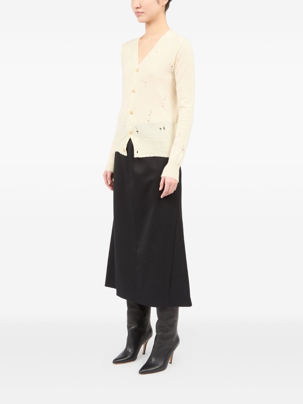 button-up cardigan - 6