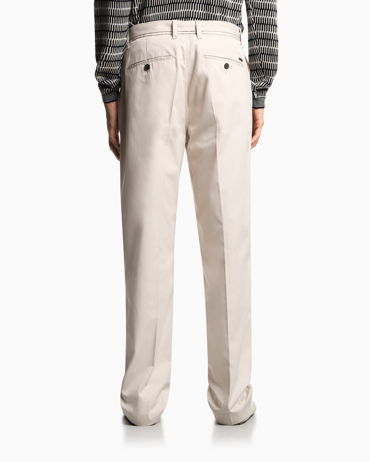 COTTON TROUSERS WITH MATCHING BELT - 3
