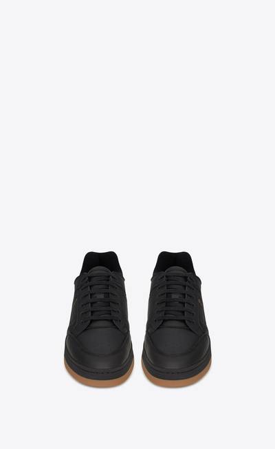 SAINT LAURENT sl/61 low-top sneakers in grained leather outlook