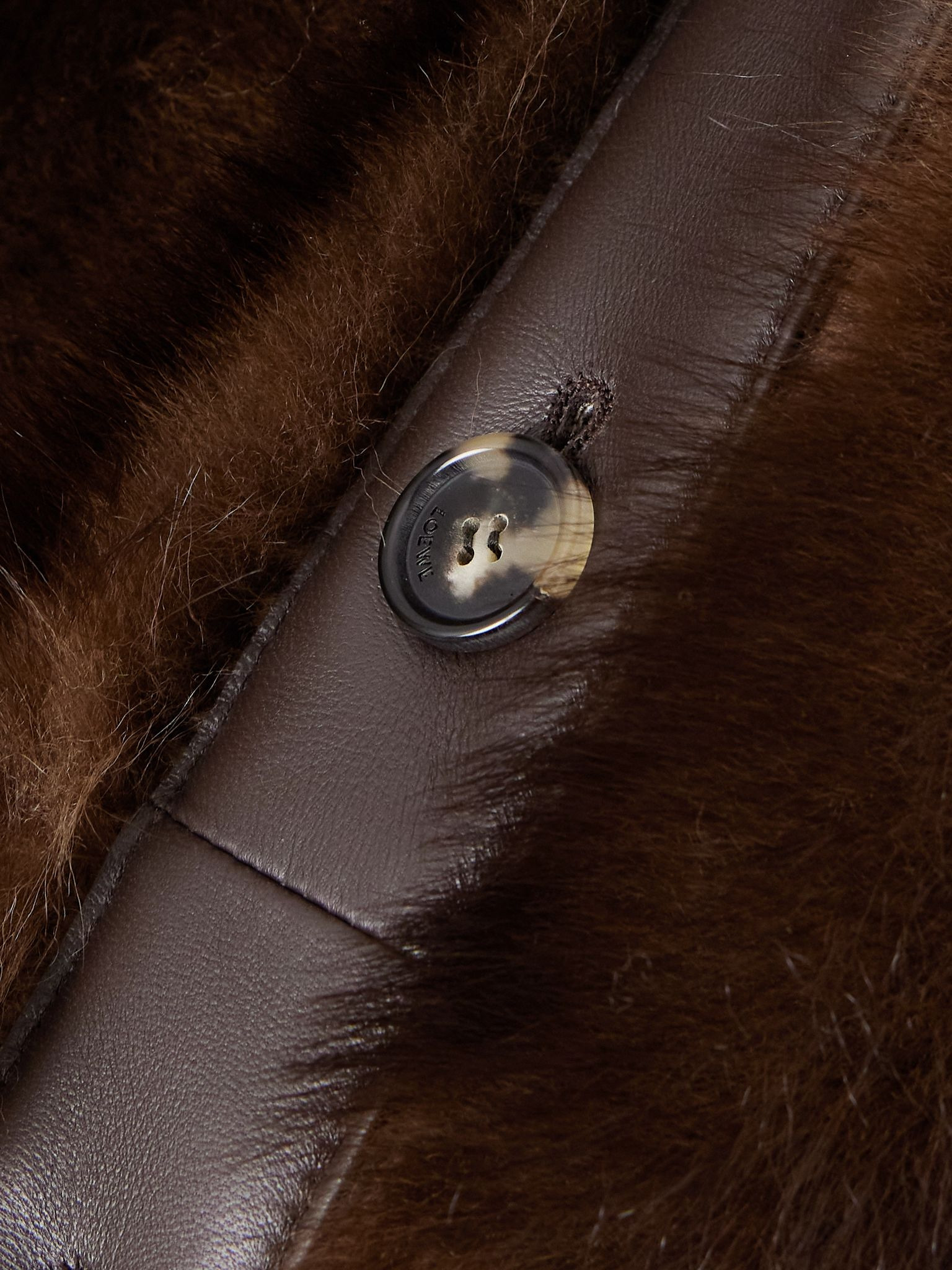 Shearling jacket Brown - 5