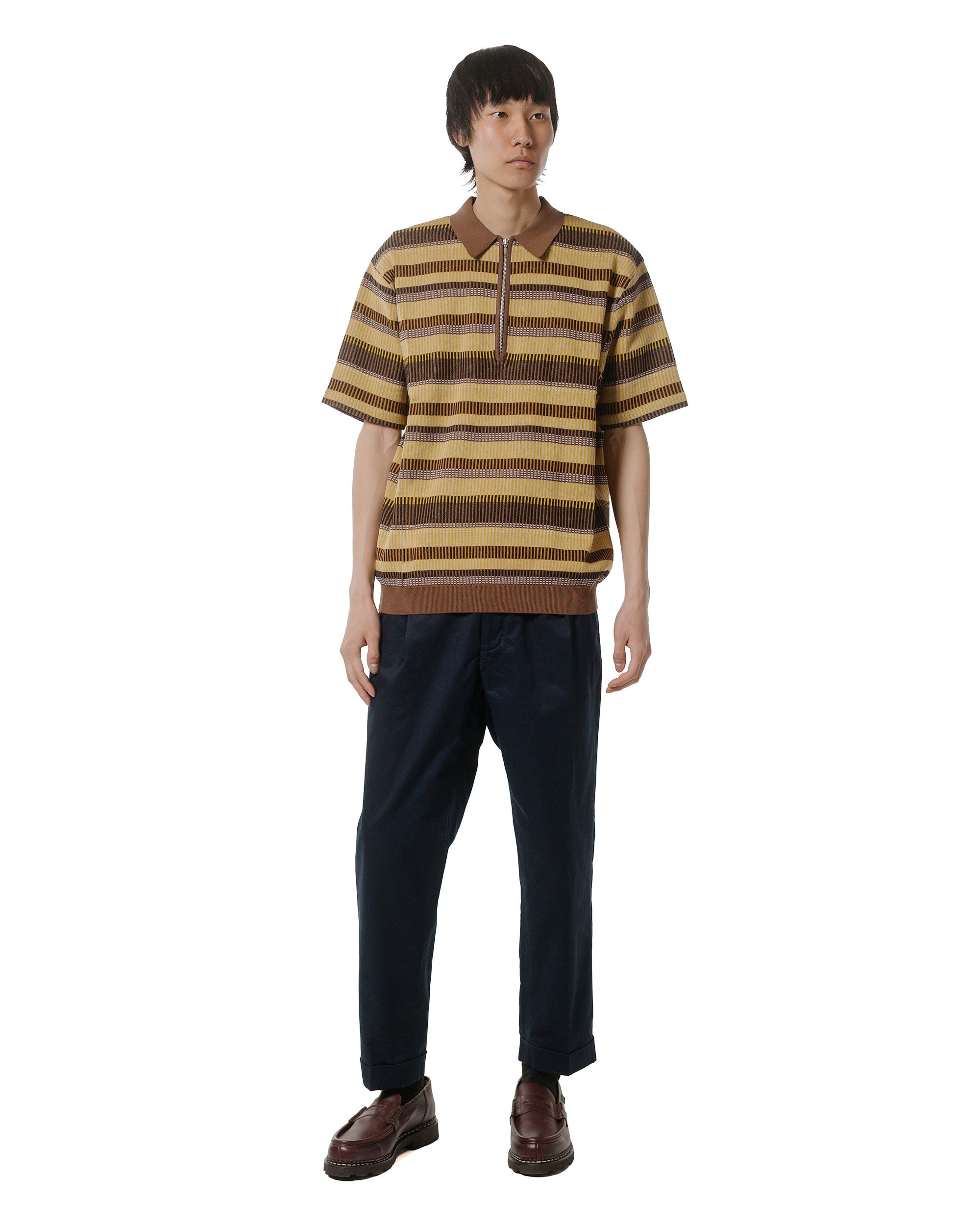 1Pleat 80/3 Twill Navy - 4