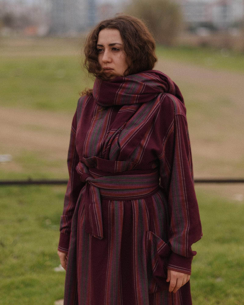 BASERANGE Snell Scarf - Flannel outlook