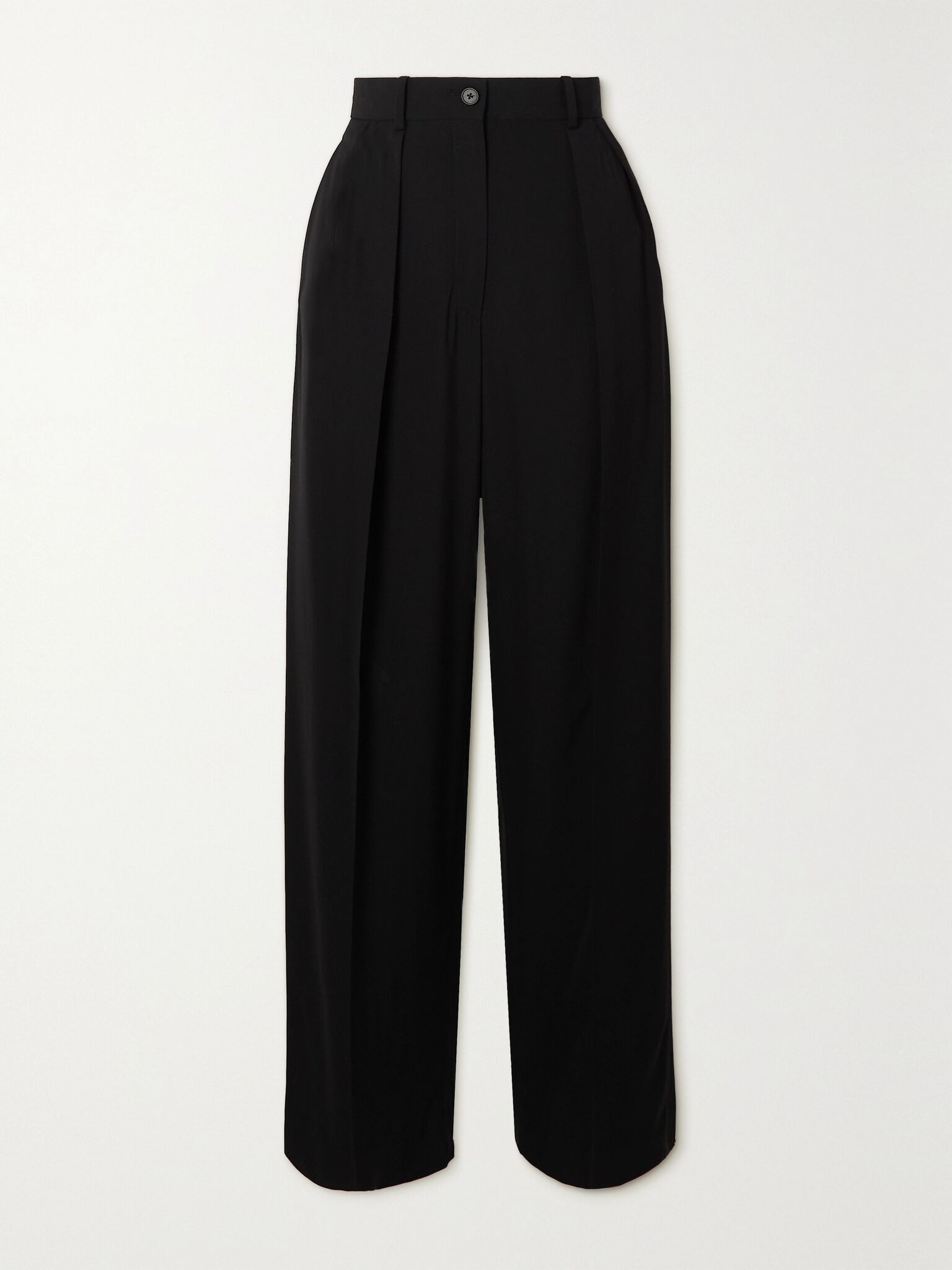 Essentials Igor crepe straight-leg pants Black - 1
