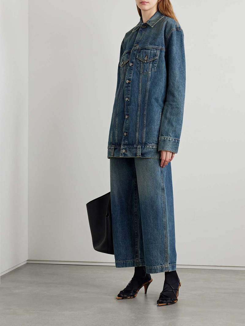 KHAITE Hewitt high-rise straight-leg jeans outlook