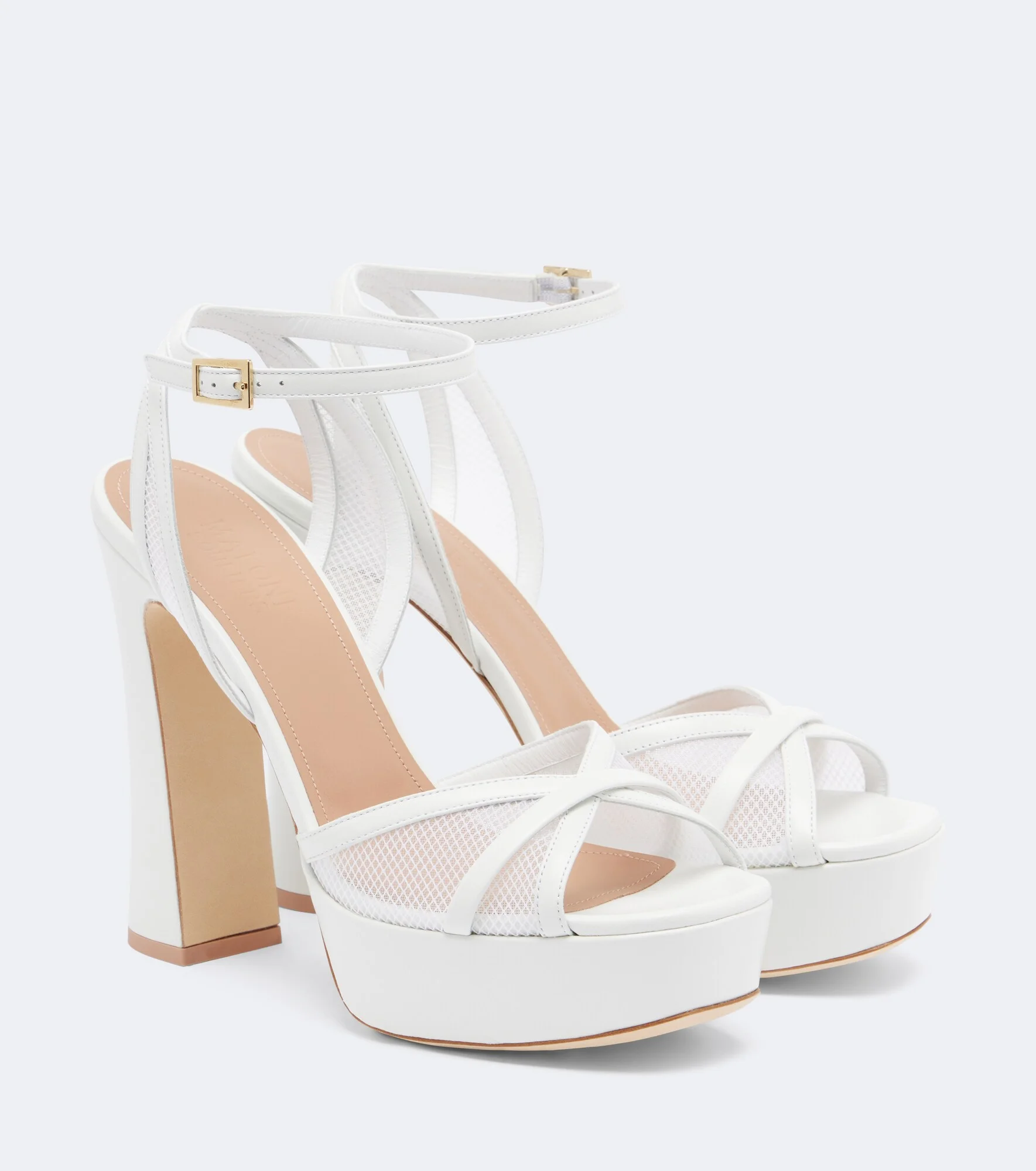 Sylvie leather platform sandals - 1