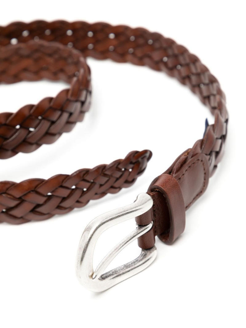 Anderson's woven leather belt outlook