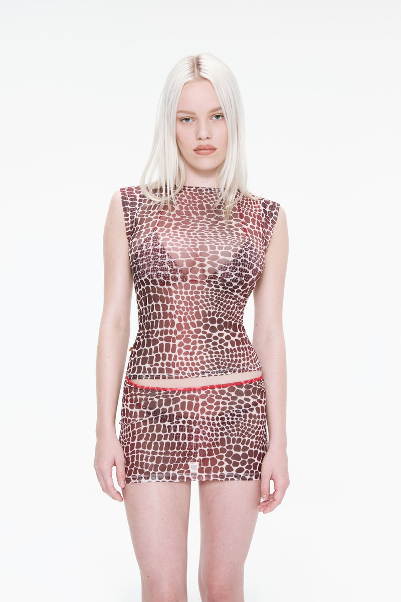 LUCIA TOP - LIZARD 1