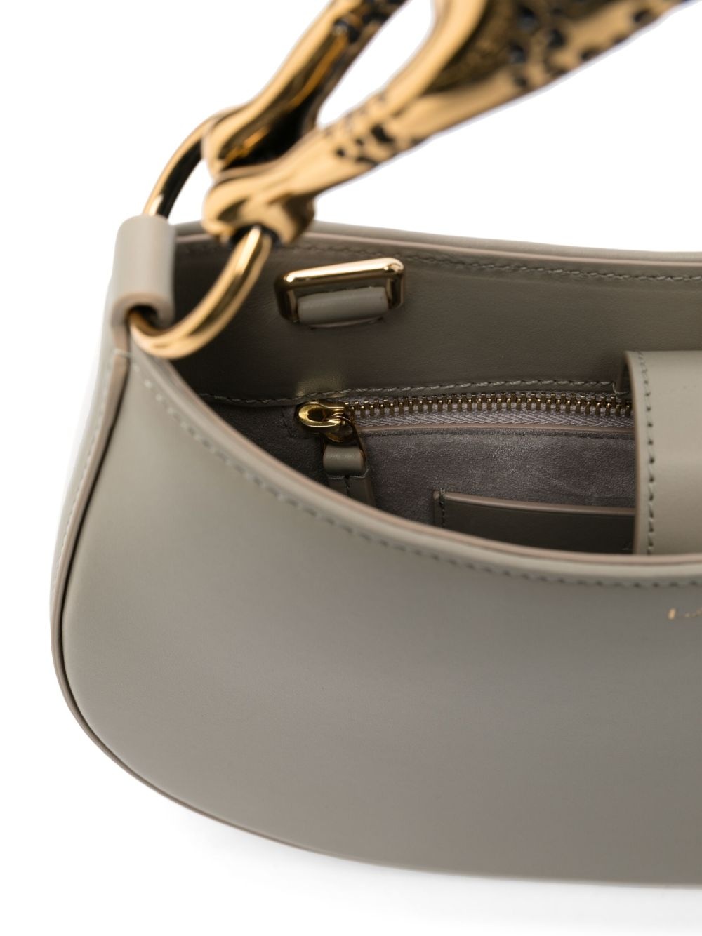 cat leather tote bag - 5