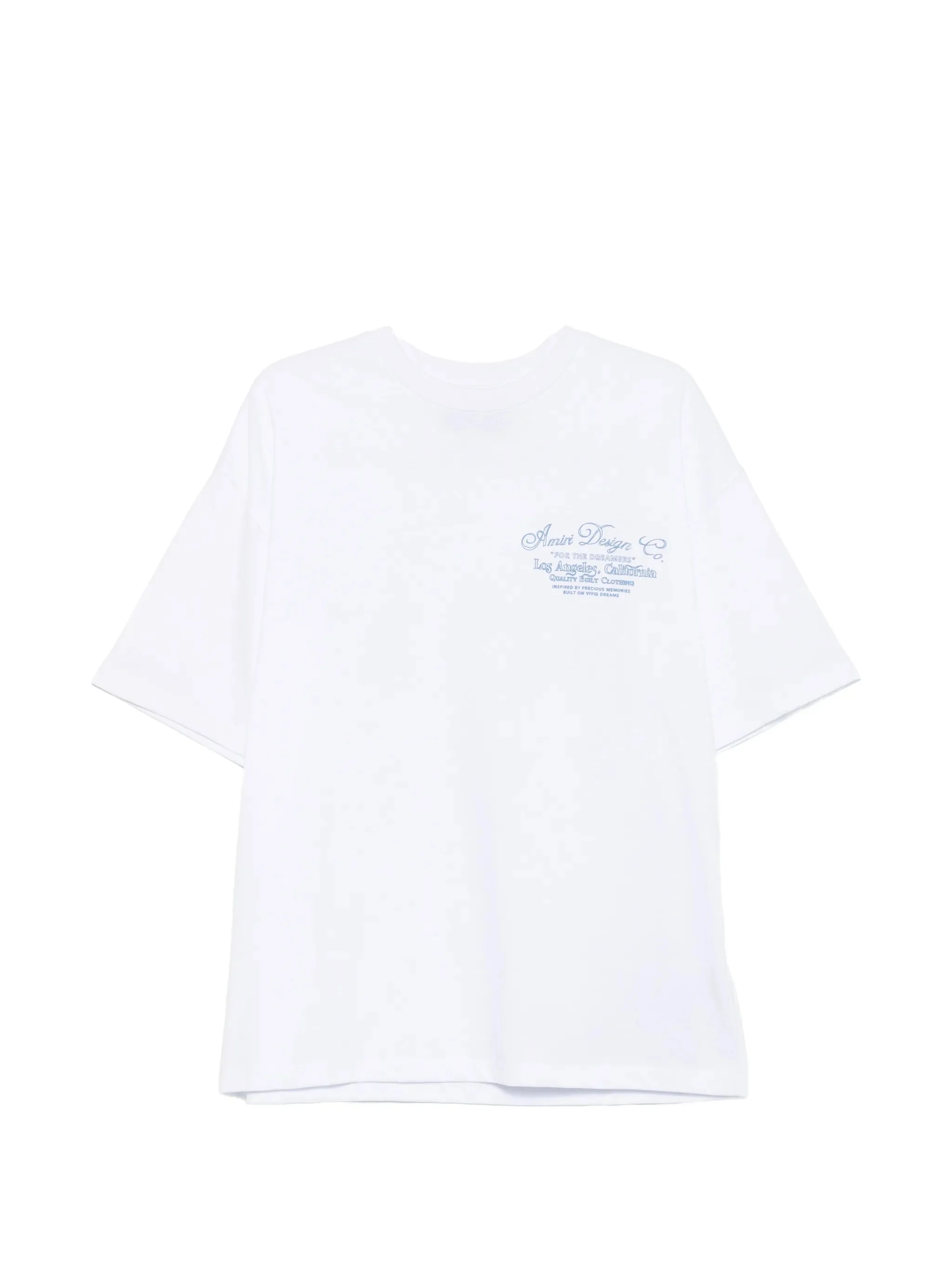 Amiri Logo-print Crew-neck T-shirt - 1