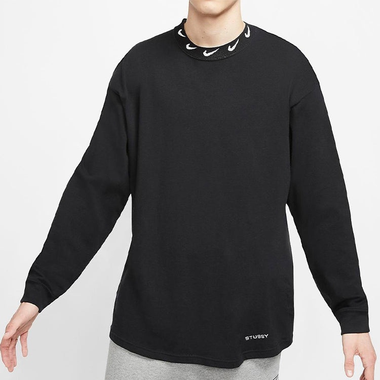 Nike x Stussy NRG BR Long-Sleeve Knit Top 'Black' CT4314-010 - 3