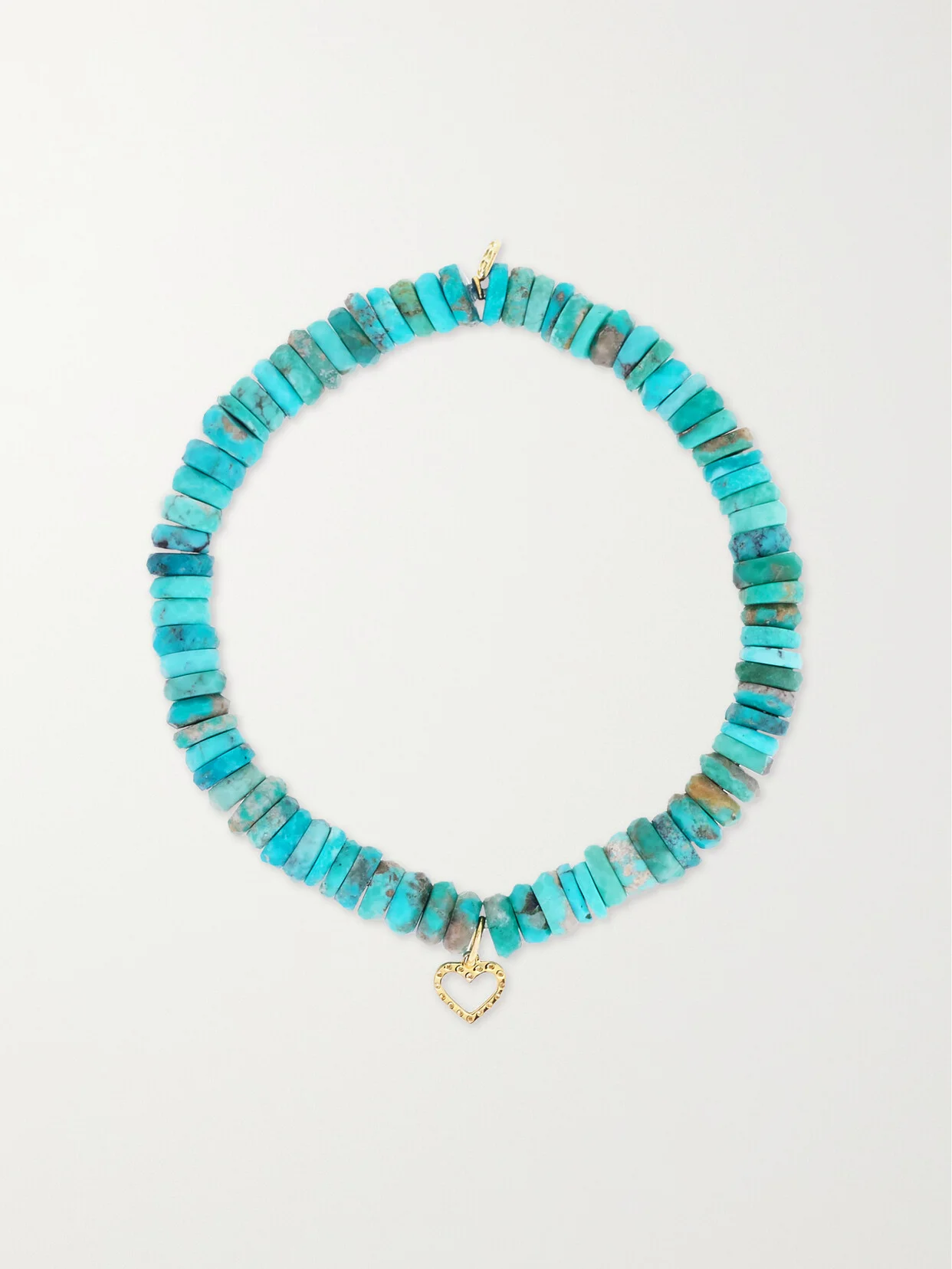 Arizona Small 14-karat Gold, Turquoise And Diamond Bracelet - 1