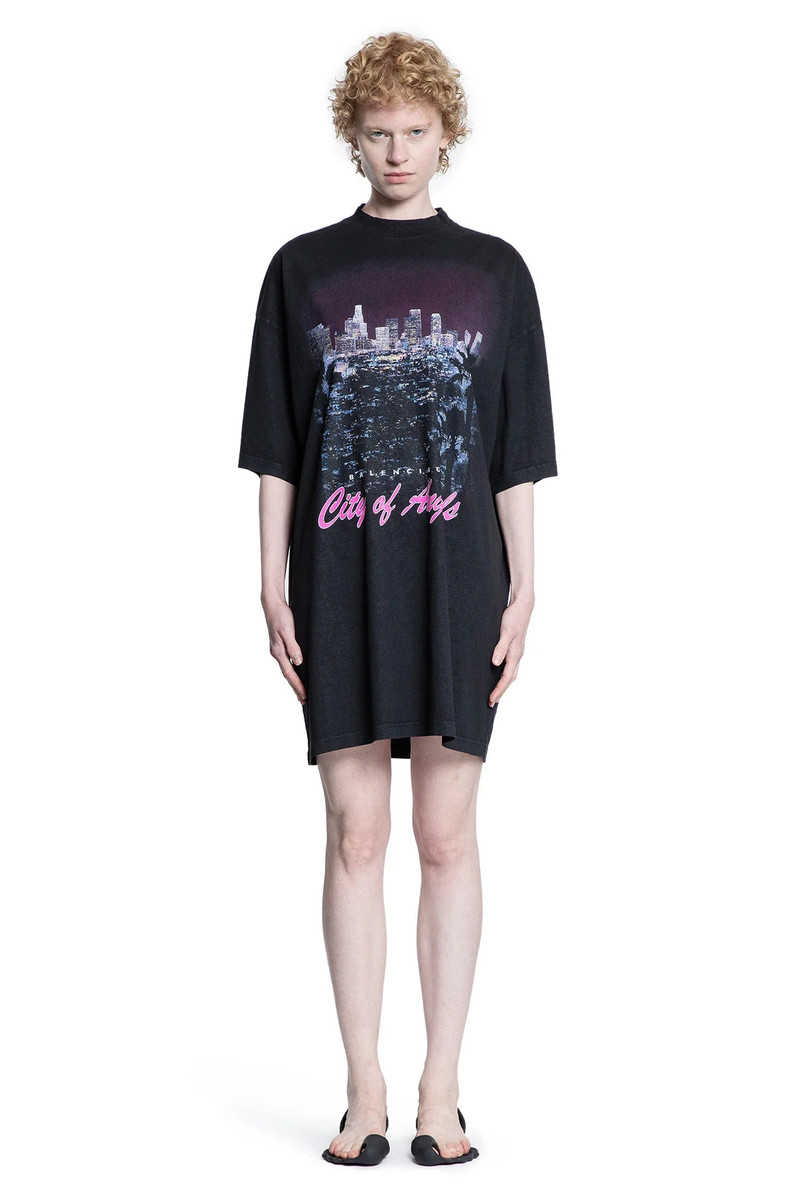 BALENCIAGA City-Of-Angels-T-Shirt-Dress outlook