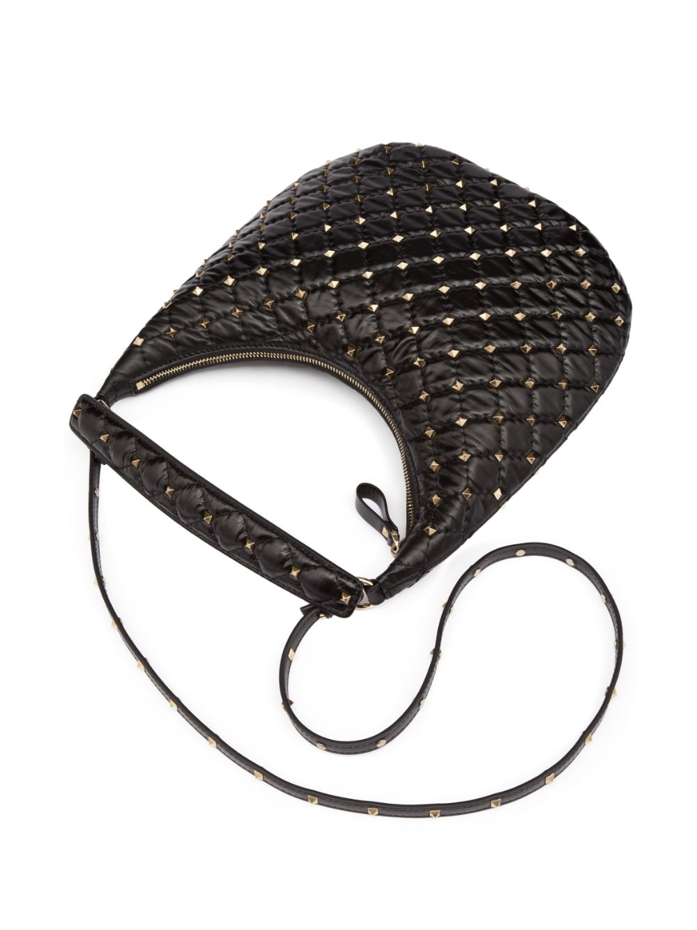 Rockstud Spike lambskin shoulder bag - 5
