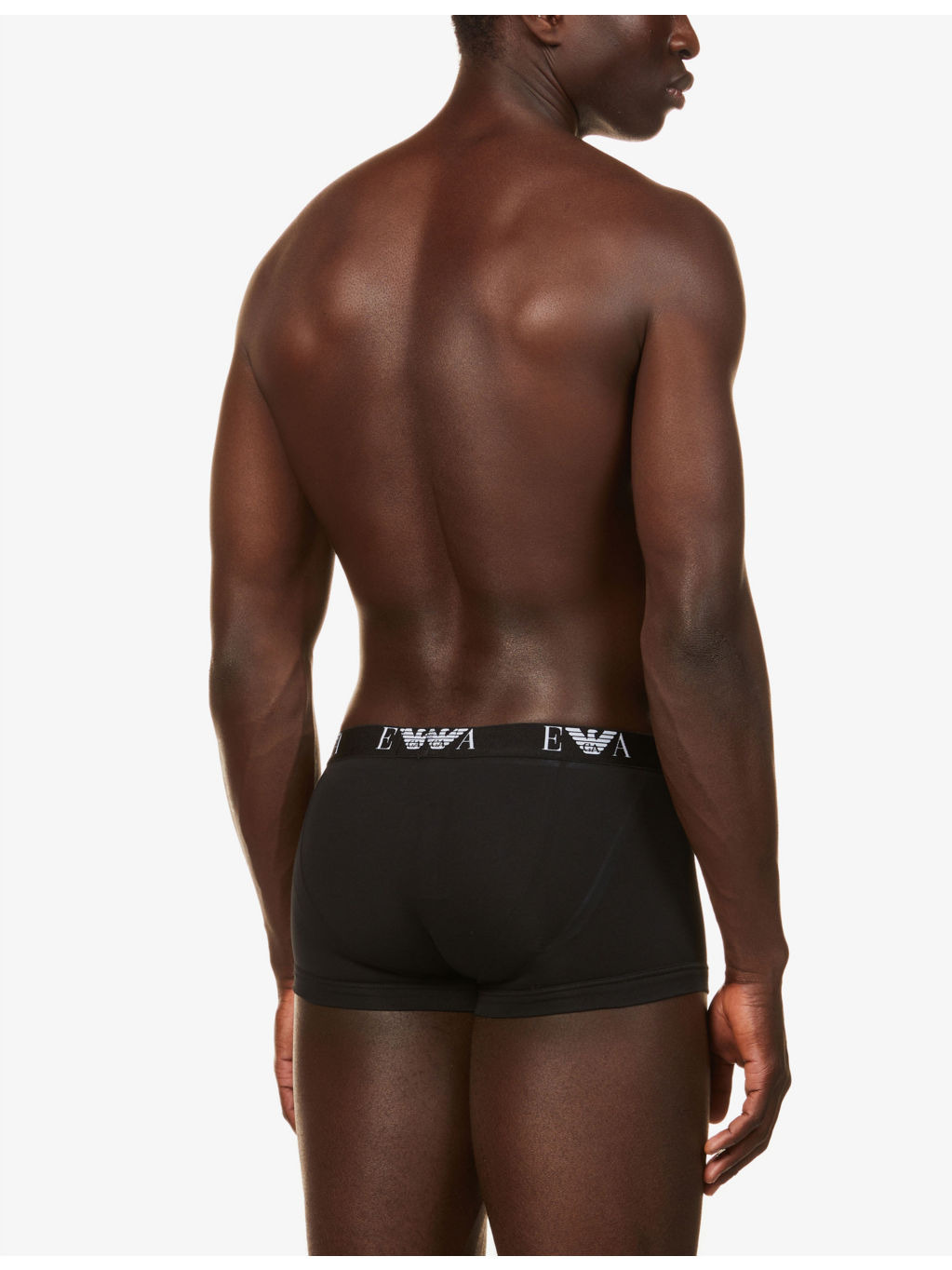 Logo-print stretch-cotton trunks pack of three - 3