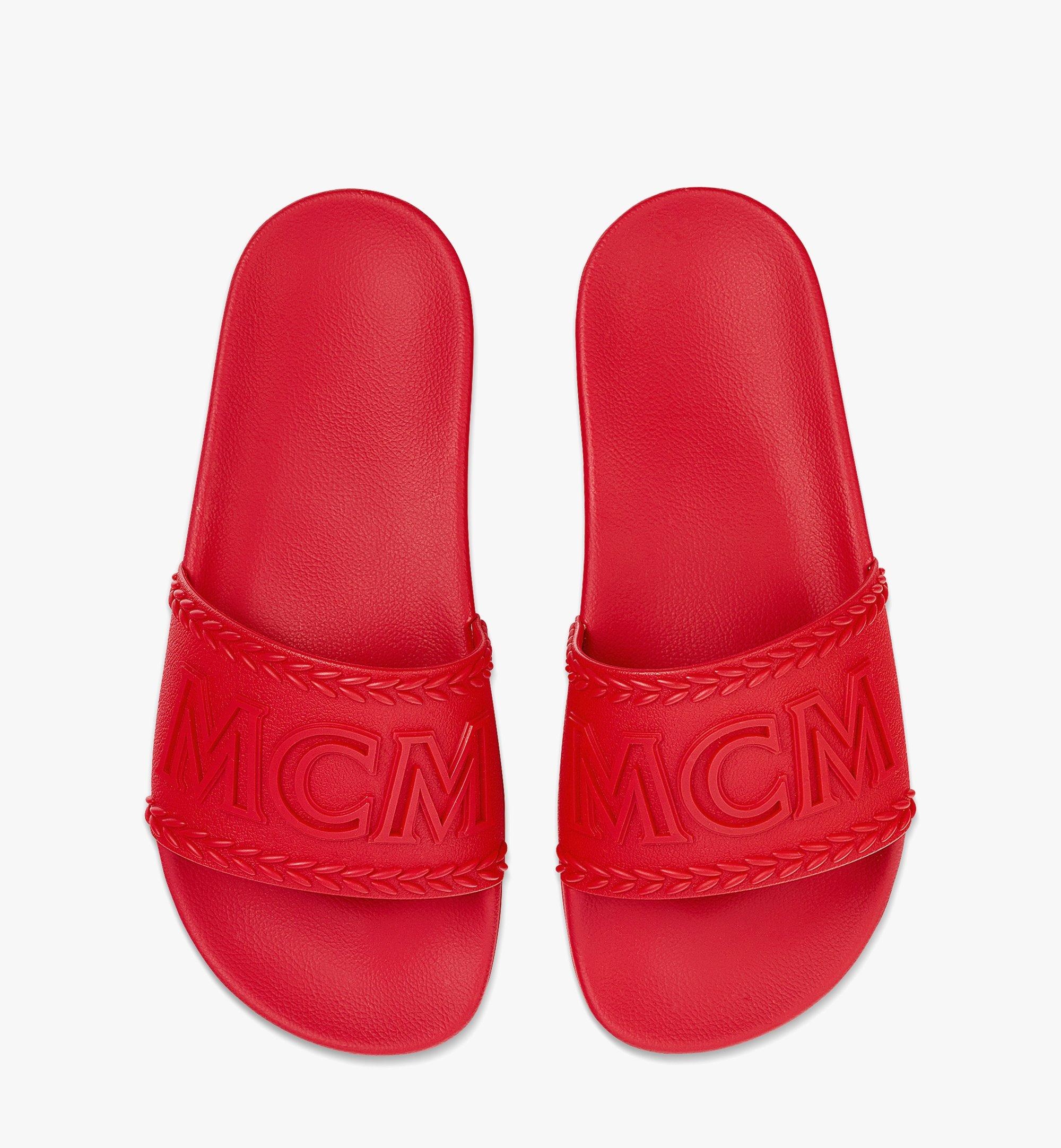 Women’s Big Logo Rubber Slides - 6